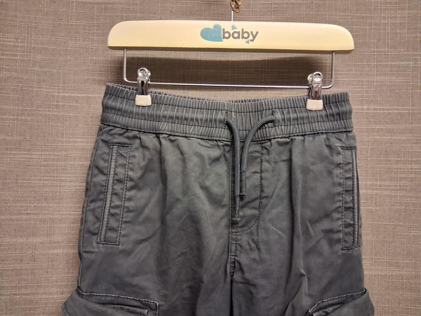 River Island Grey Cargo Trousers Age 2-3 Years