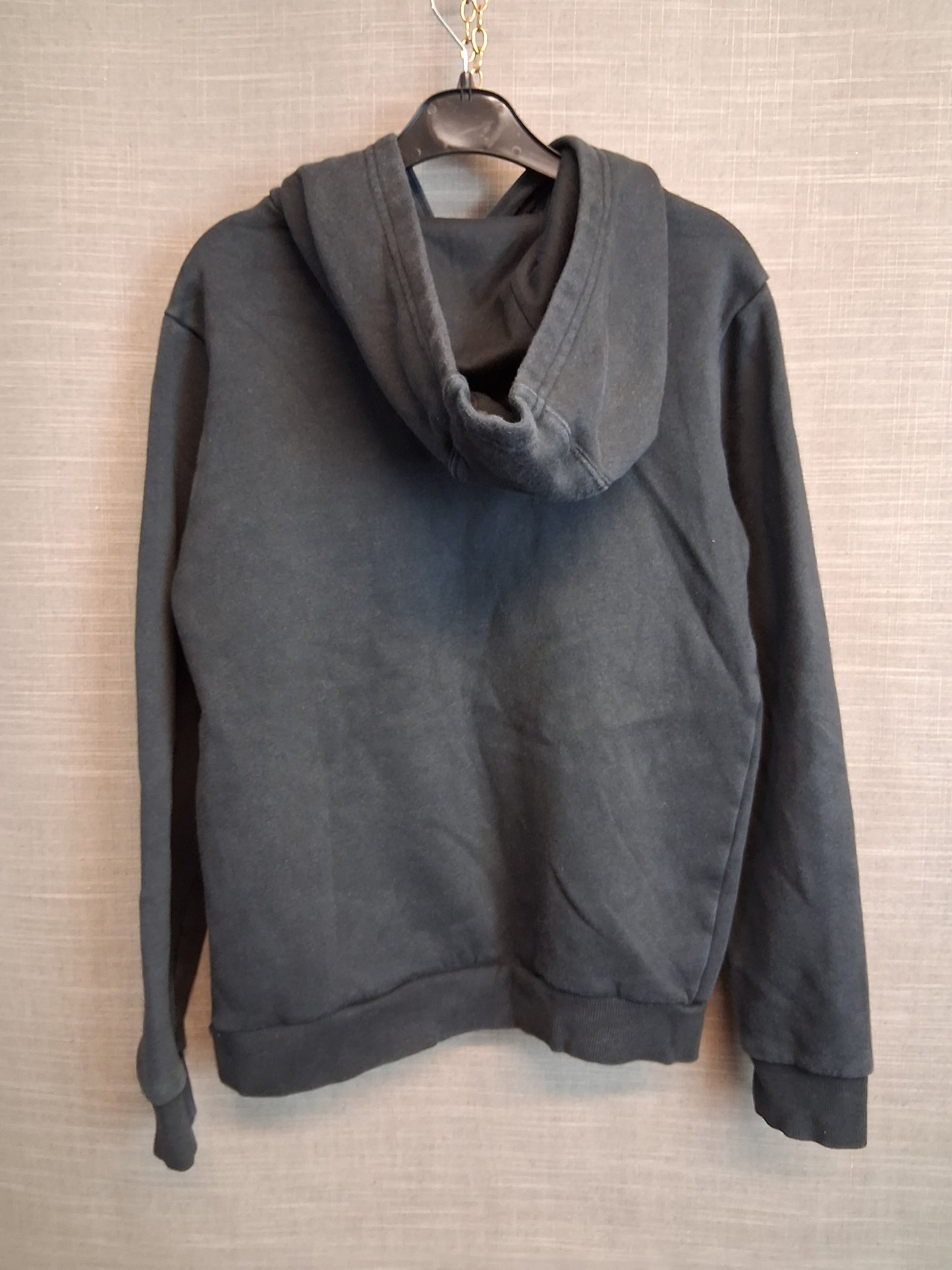 Adidas Boys Black Hoodie Age 11-12 Years