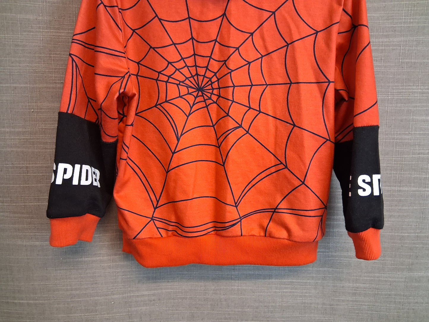 Shein Boys Spider Man Hoodie Age 4 Years Red