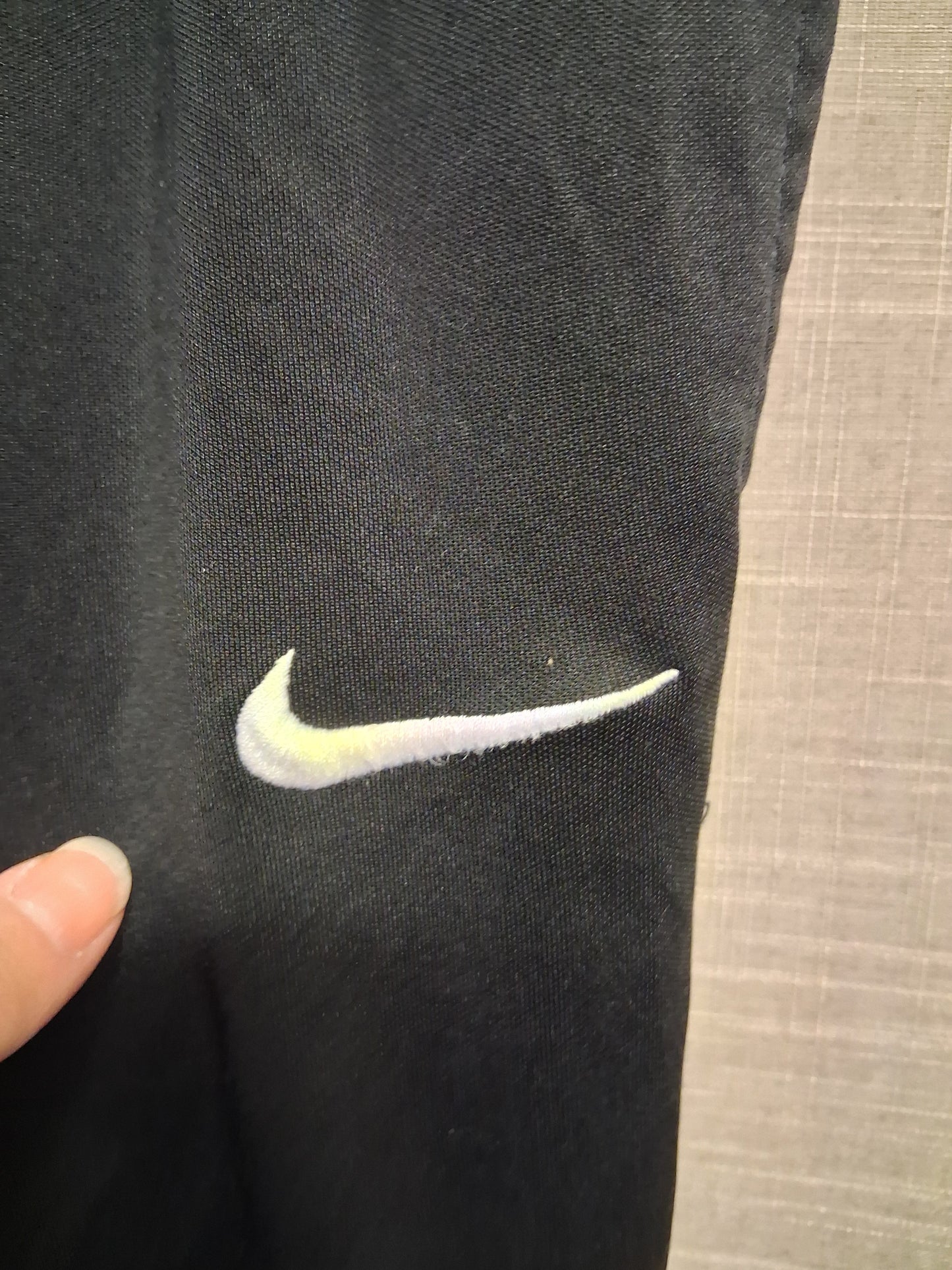 Nike Boys Black Satin Joggers Age 3-4 Years