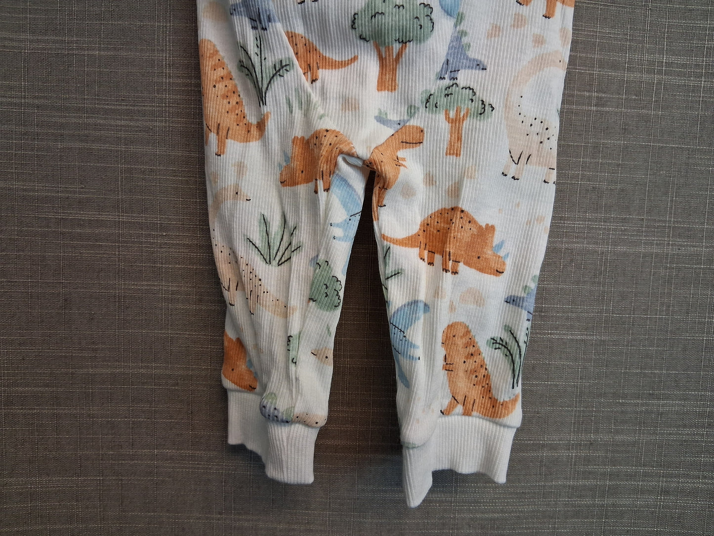 TU Boys Dinosaur Theme Joggers Age 3-6 Months Multicolour