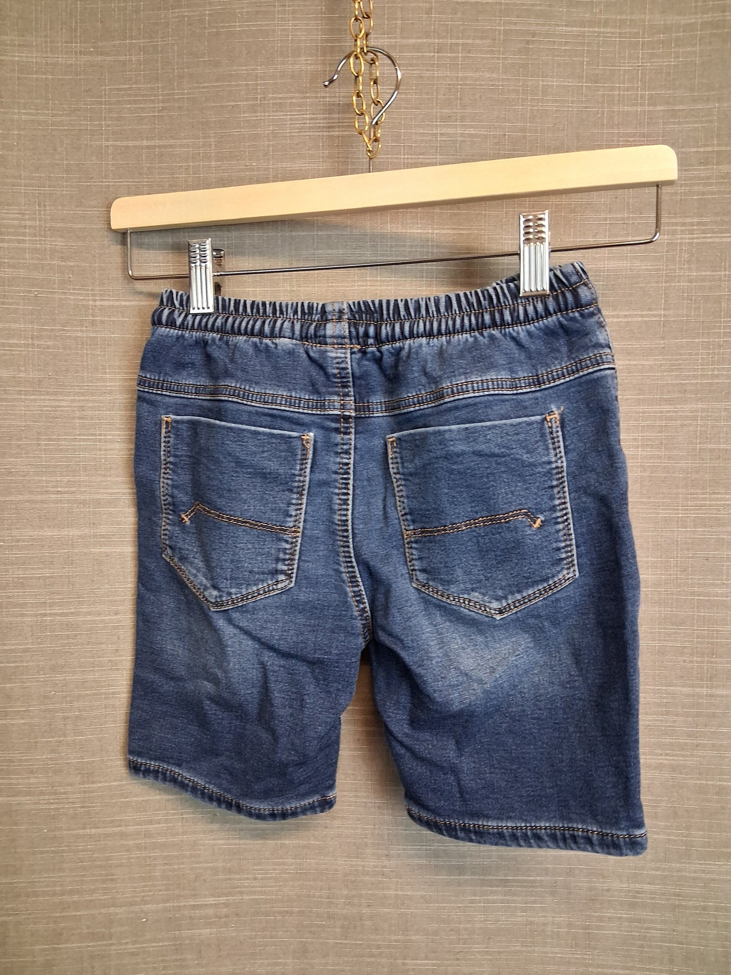 Next Boys Blue Denim Shorts Age 6-7 Years