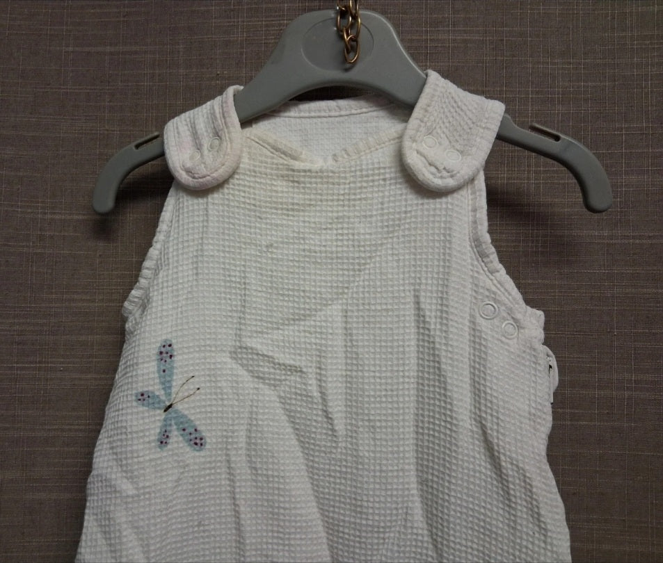 Next Girls Sleeping Bag Bunny Theme Age 0-6 Months 2.5 Tog 100% Cotton