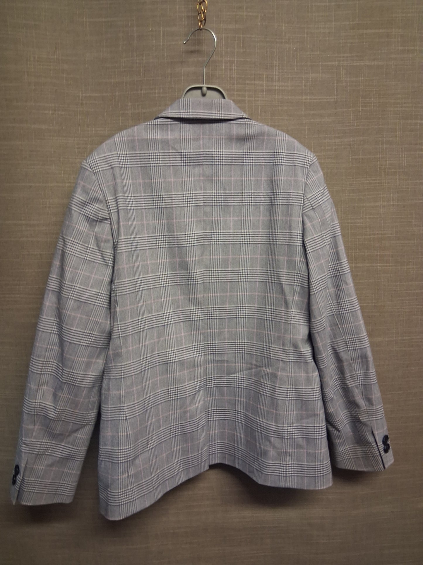 Next Boys Blue Check Smart Blazer Jacket Wedding Christening Special Occasion Age 10 Years