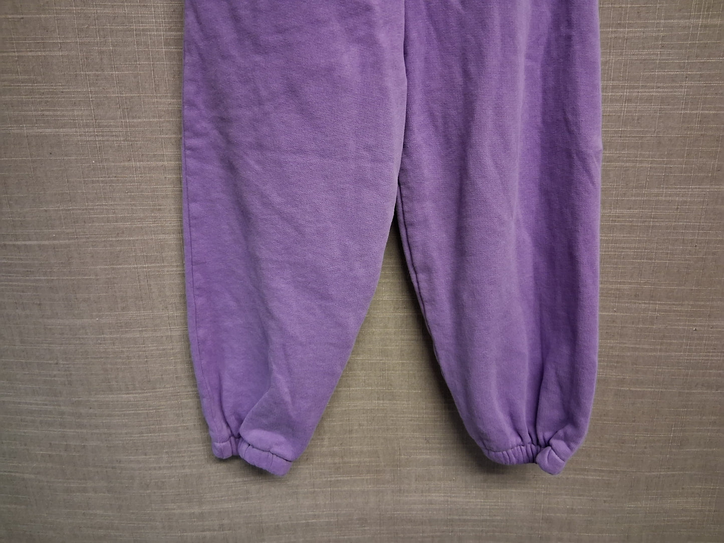 Next Girls Purple Joggers Elastic Waist Soft Elastic Drawstring Waist Age 3-4 Years