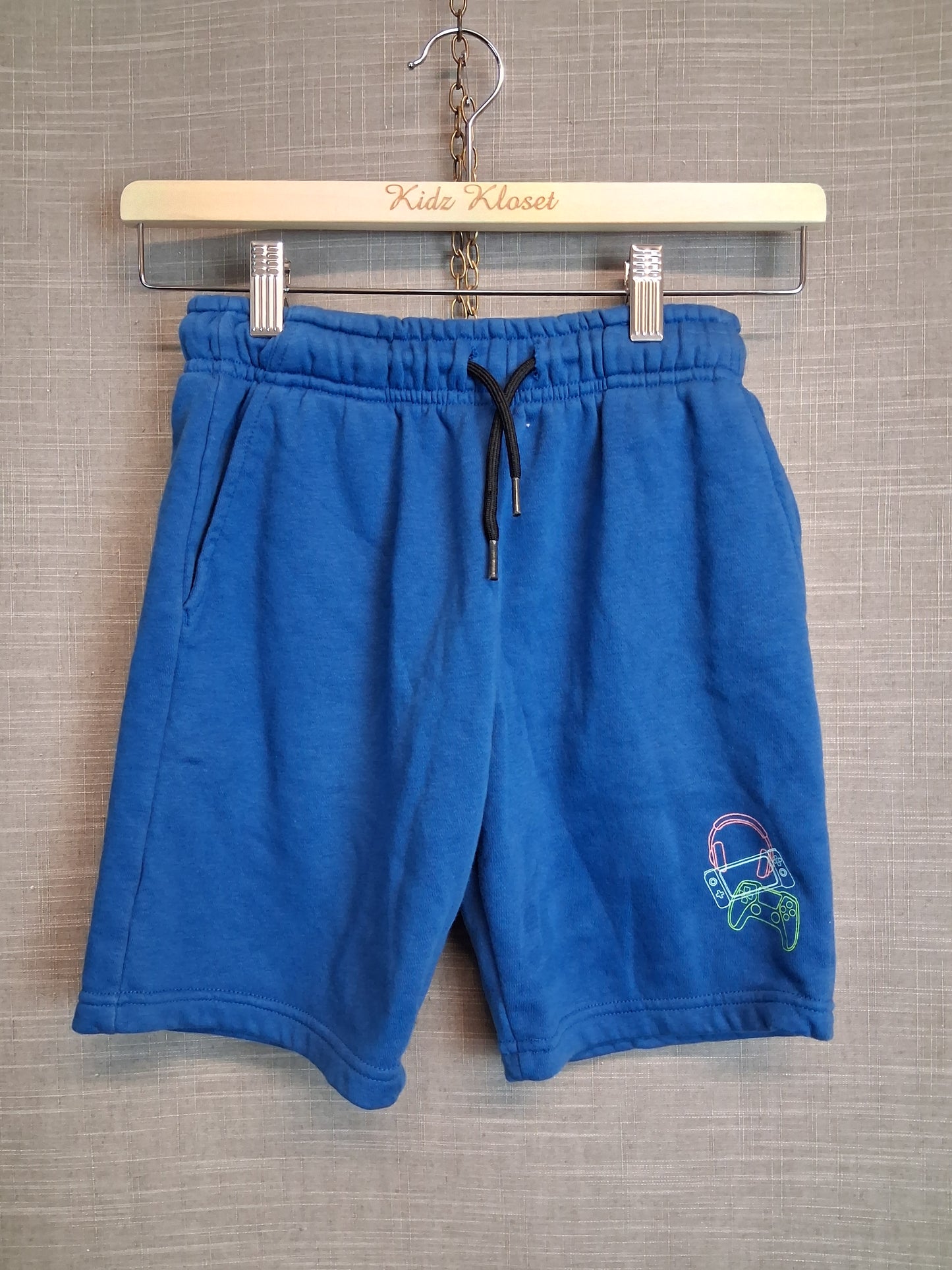 George Boys Blue Jersey Shorts Age 9-10 Years
