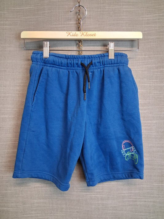 George Boys Blue Jersey Shorts Age 9-10 Years