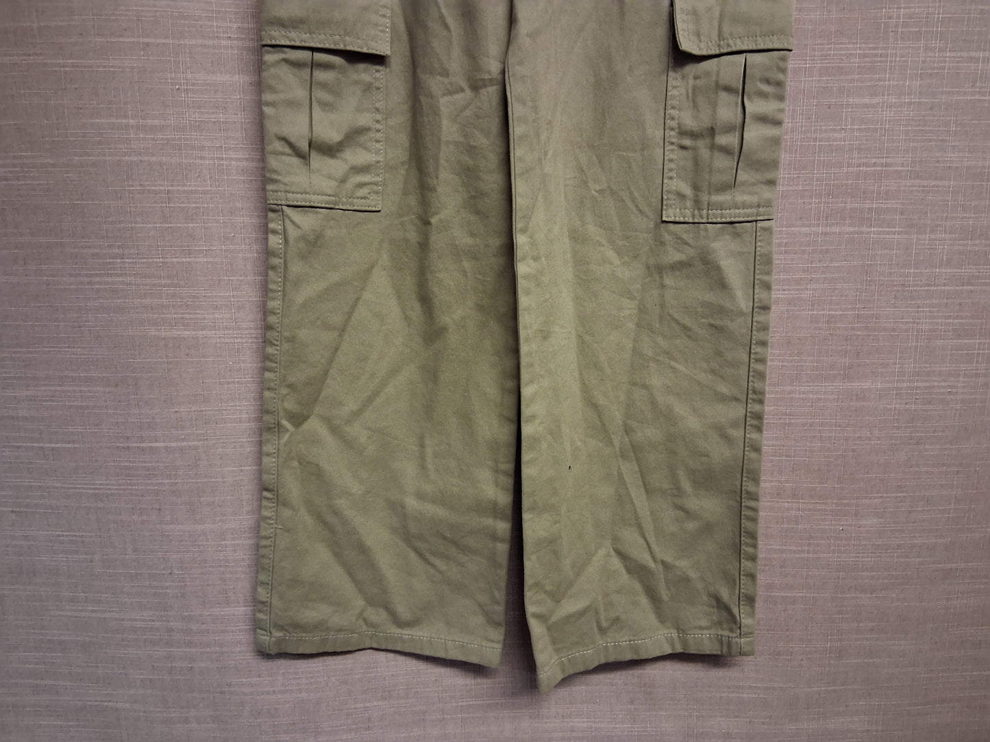 Primark Girls Khaki Cargo Trousers Age 9-10 Years New