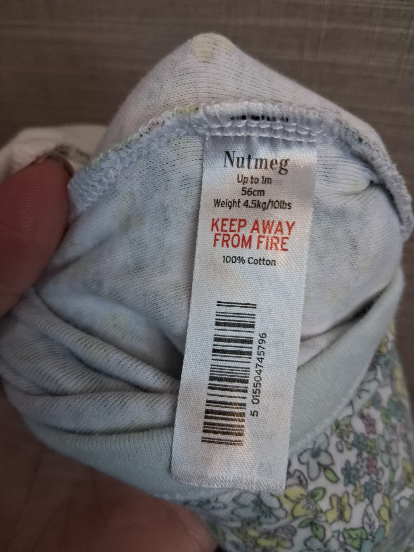 TU & Nutmeg Girls Sleepsuits X2 Age Tiny Baby Pink & Green