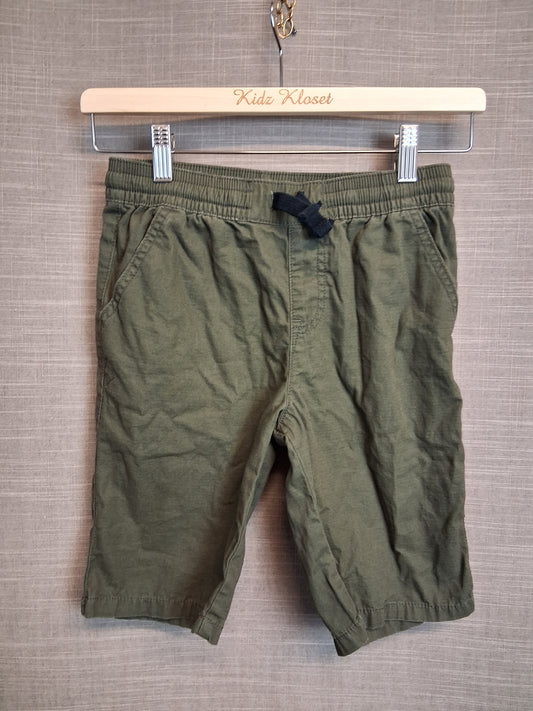F&F Boys Khaki Green Shorts Age 9-10 Years 100%Cotton