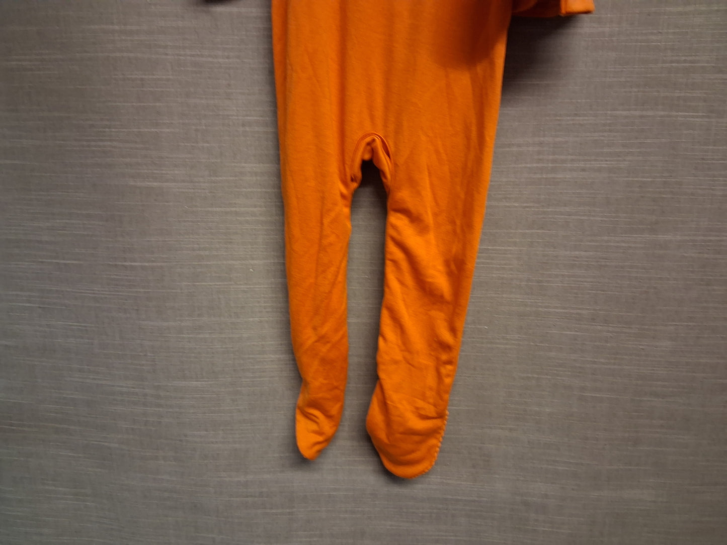 F&F Boys Pumpkin Sleepsuit Outfit With Hat Orange Age 18-24 Months New