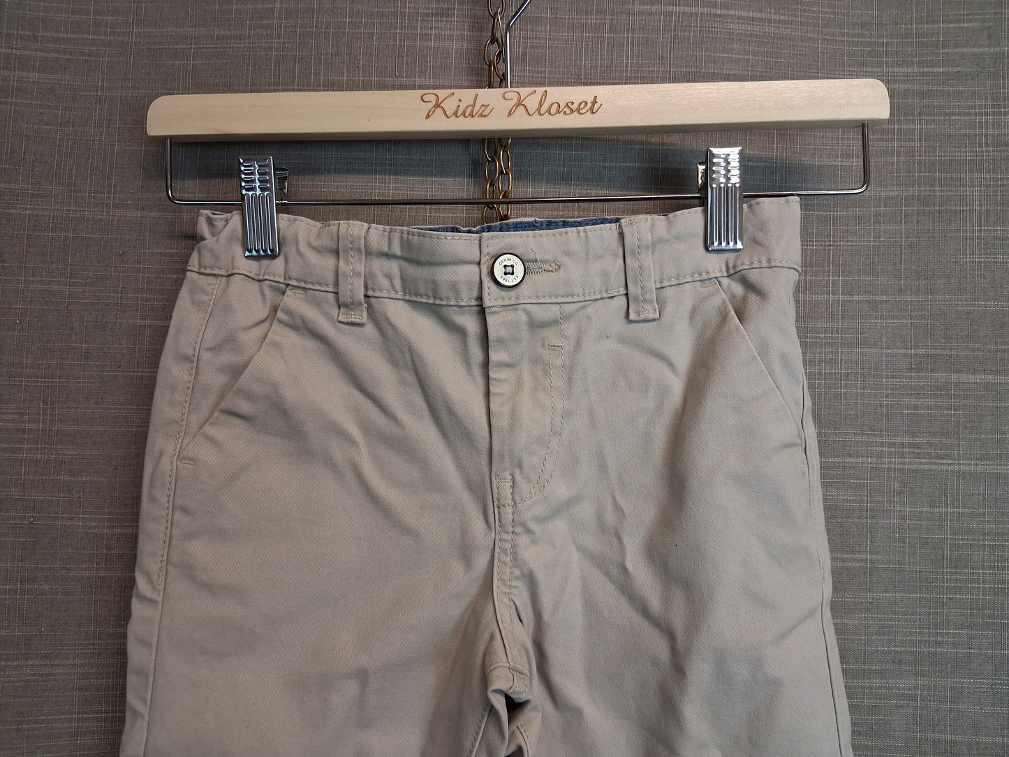 Primark Boys Beige Chino Shorts Age 6-7 Years