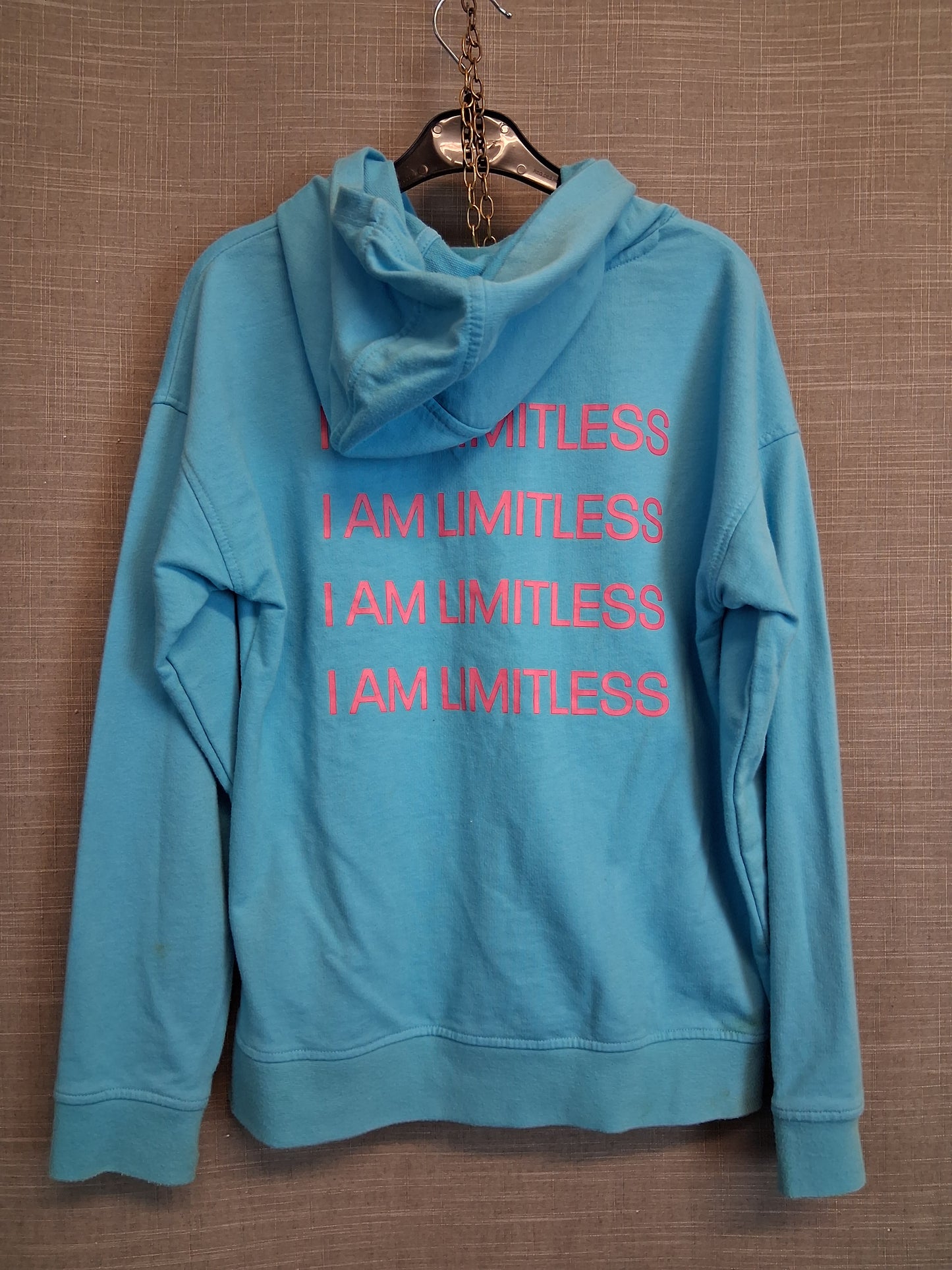 Reebok Girls Blue Lightweight Hoodie Age 14-15 Years