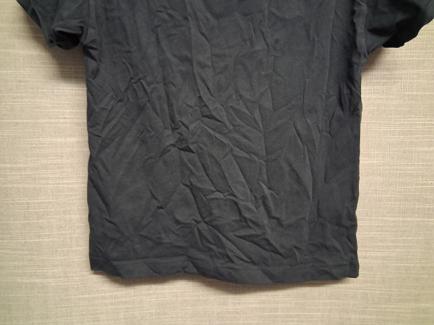 Marks & Spencer Girls Black Short Sleeve T-Shirt Age 8-9 Years