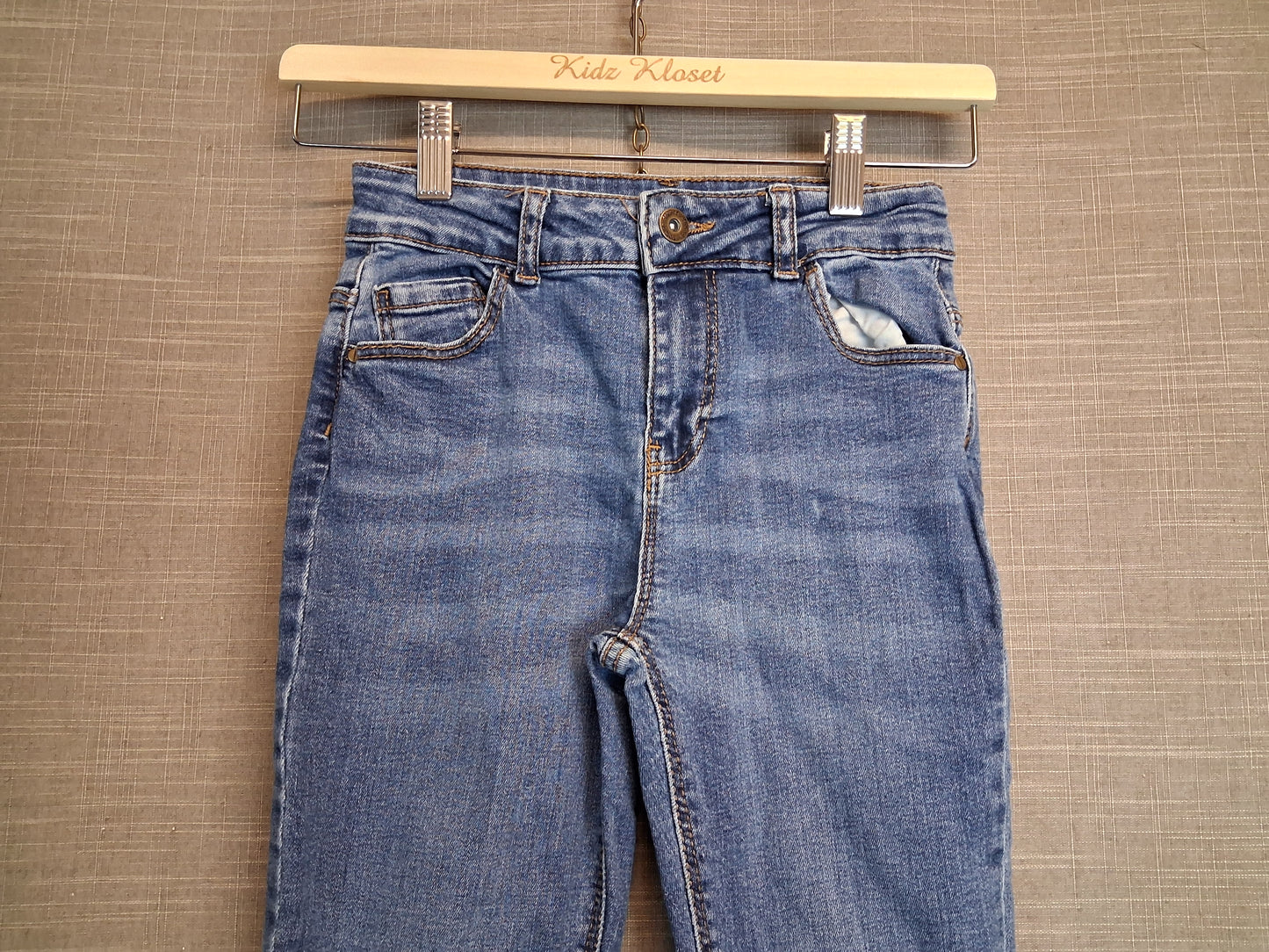 Primark Boys Light Blue Skinny Leg Denim Jeans Age 9-10 Years