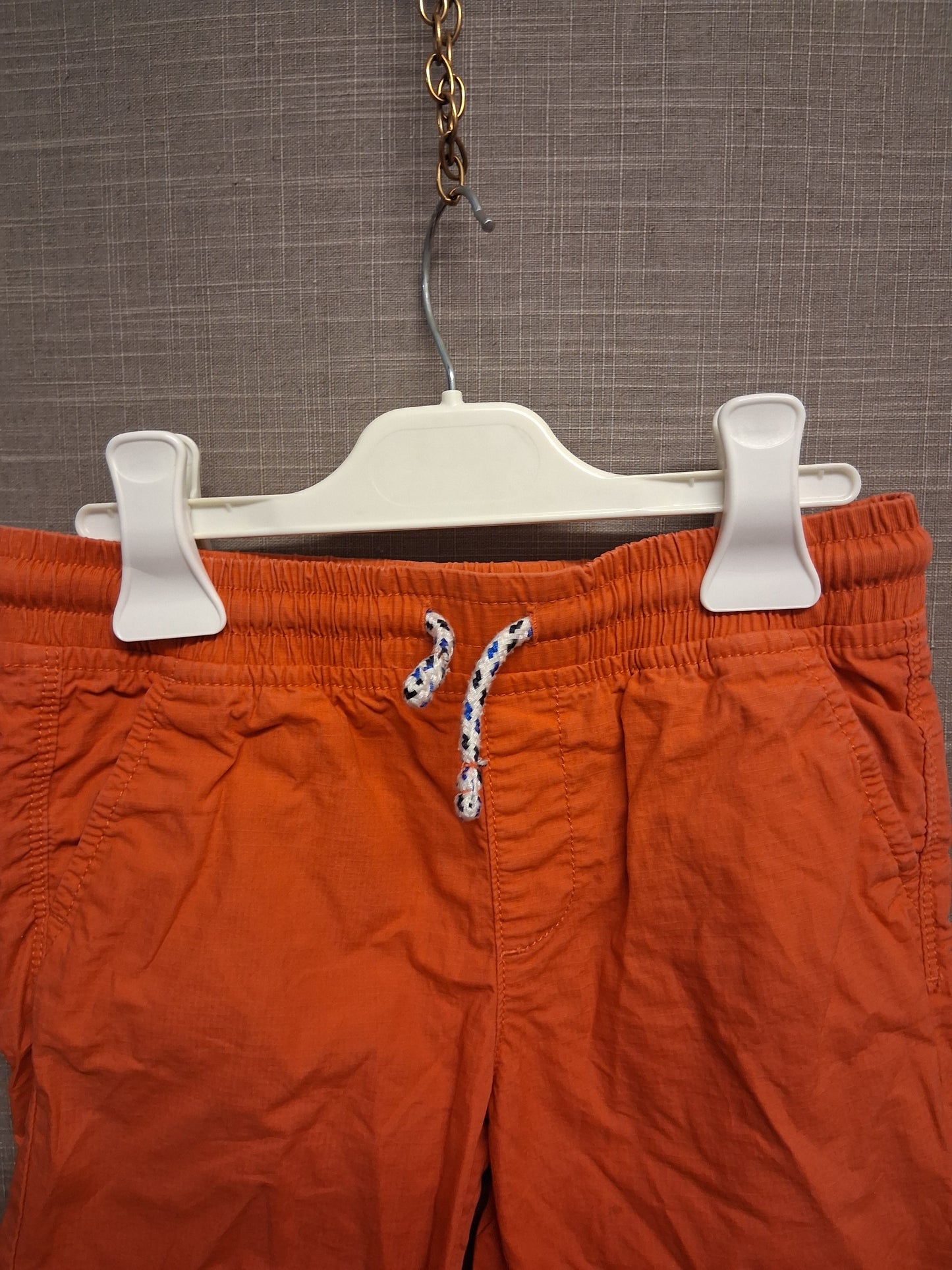 Marks and Spencer Red Cotton Shorts Age 6-7 Years
