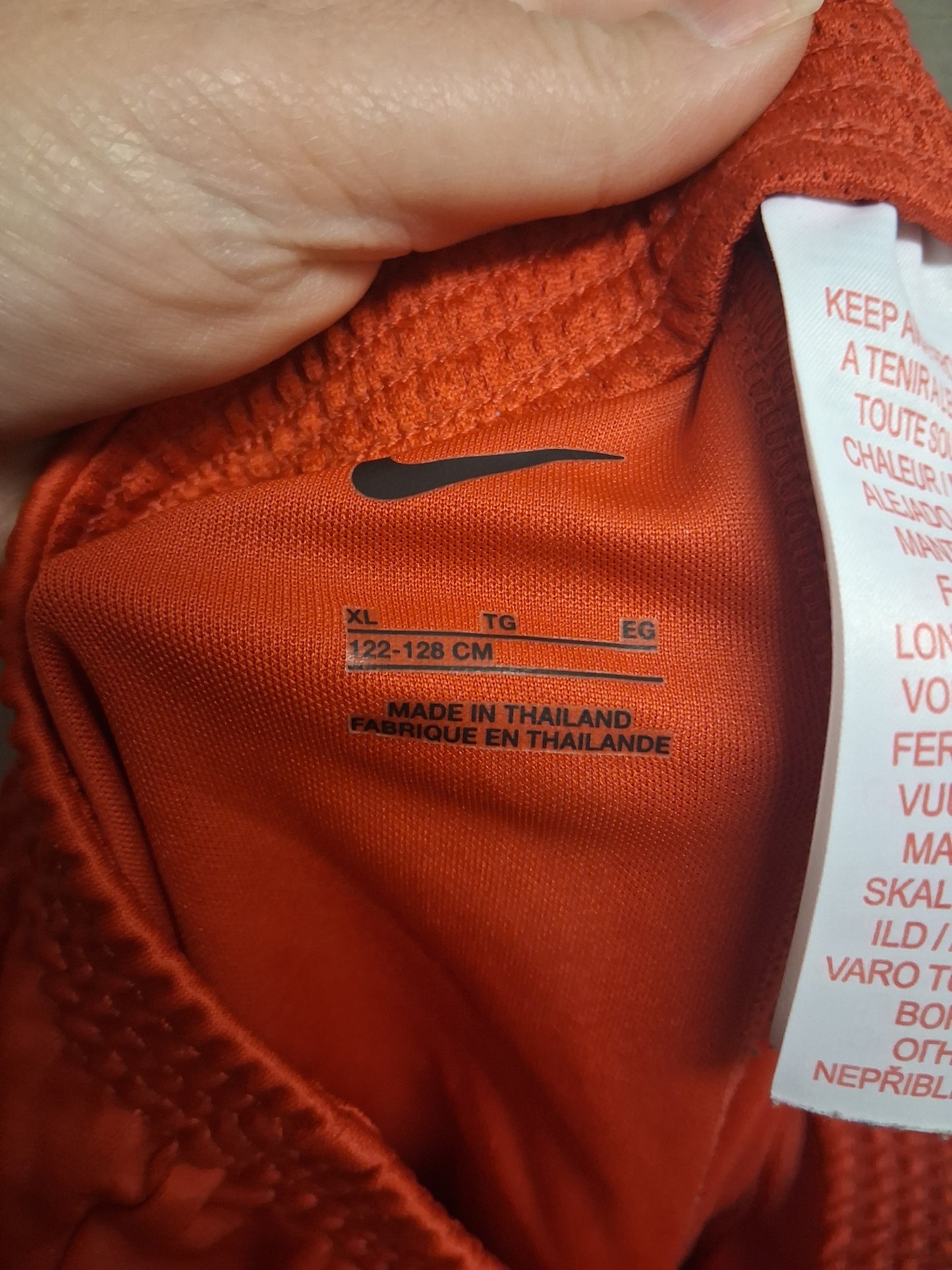 Nike Shorts Boys Red Lightweight  Age 6-7 Years