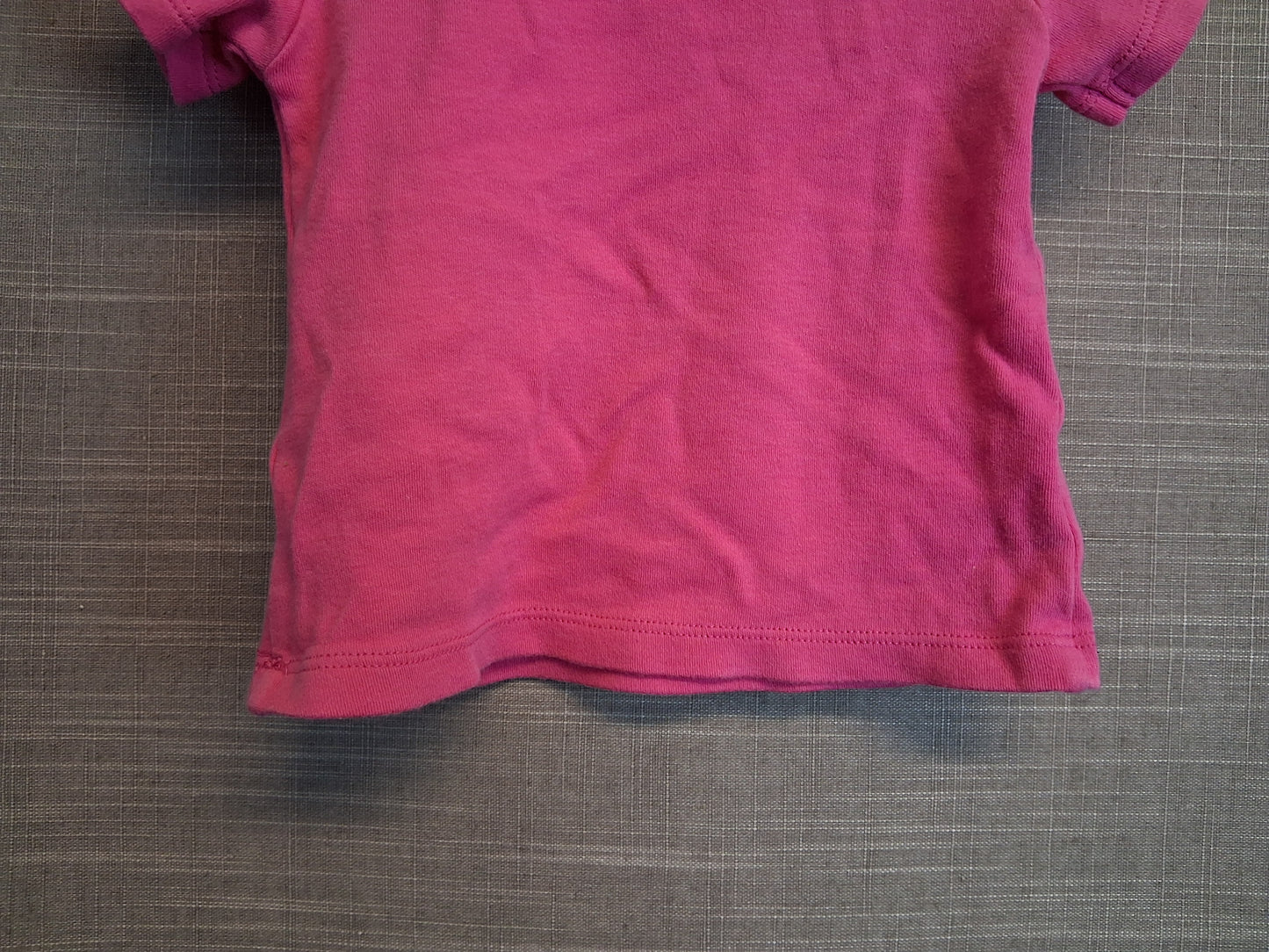 Joules Girls "Poppy" Pink Horse T-Shirt Age 0-3 Months