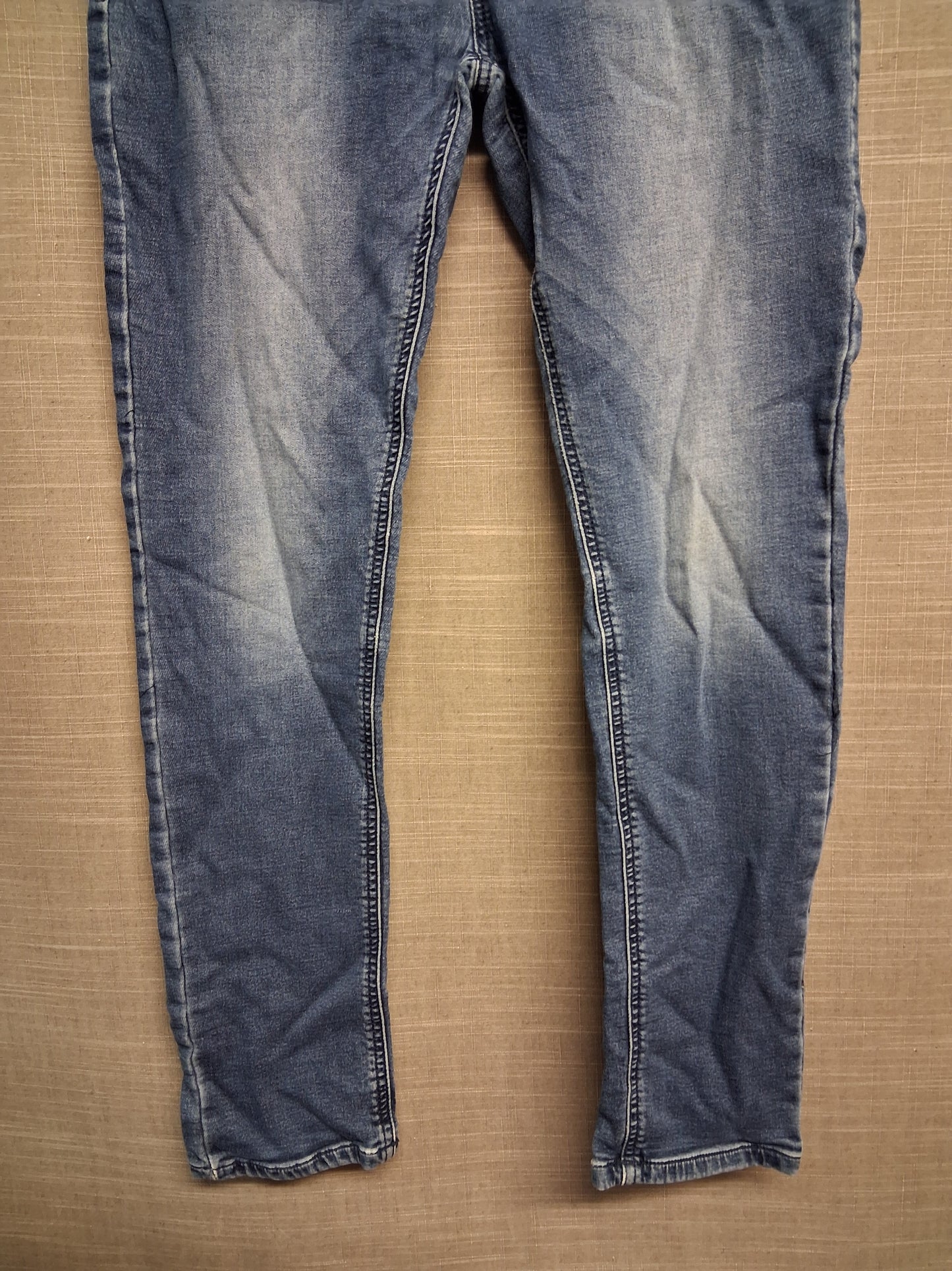 Next Boys Blue Jeans Elastic Waist Age 15 Years