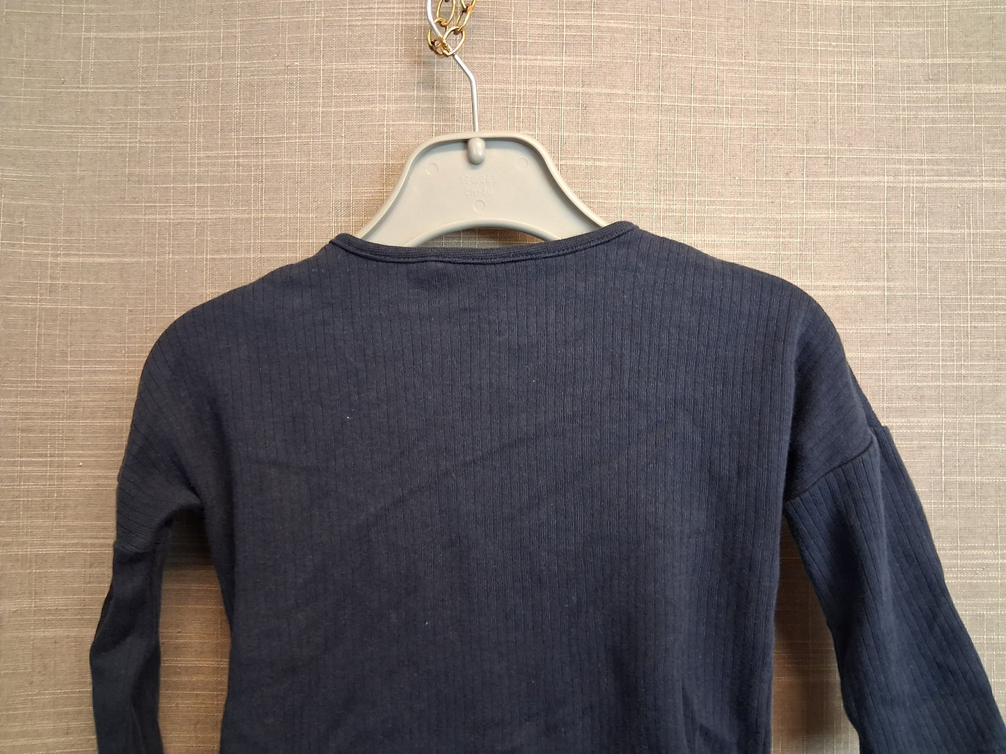 Next Boys Blue Long Sleeve T-Shirt Age 6-9 Months Star Print