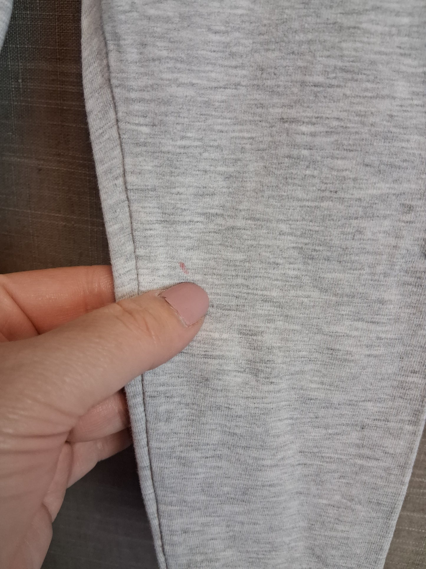 Nutmeg Girls Grey Jersey Leggings Age 3-4 Years