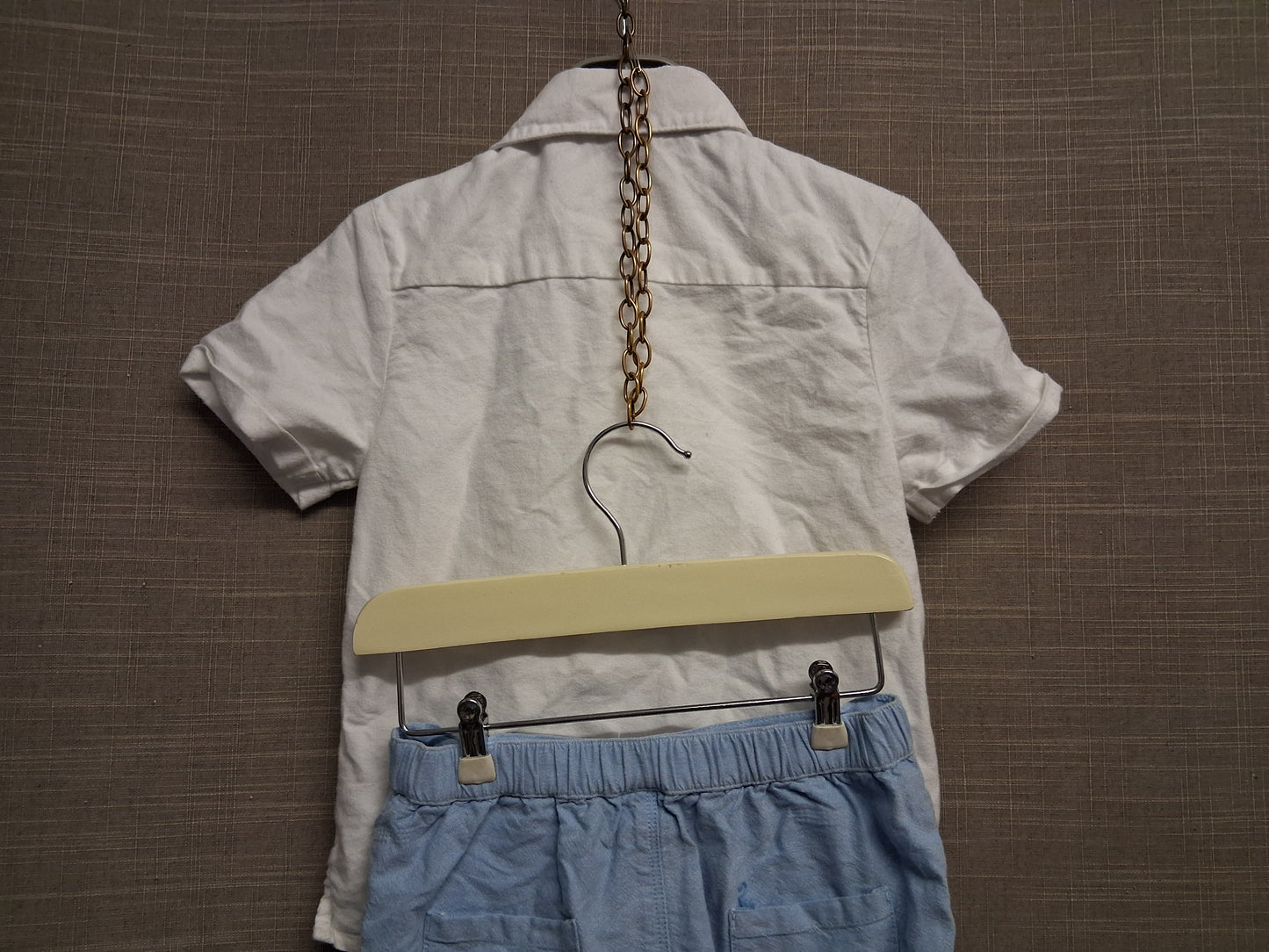Marks & Spencer Peter Rabbit 2 Piece Outfit Short Sleeve Shirt & Shorts Age 2-3 Years