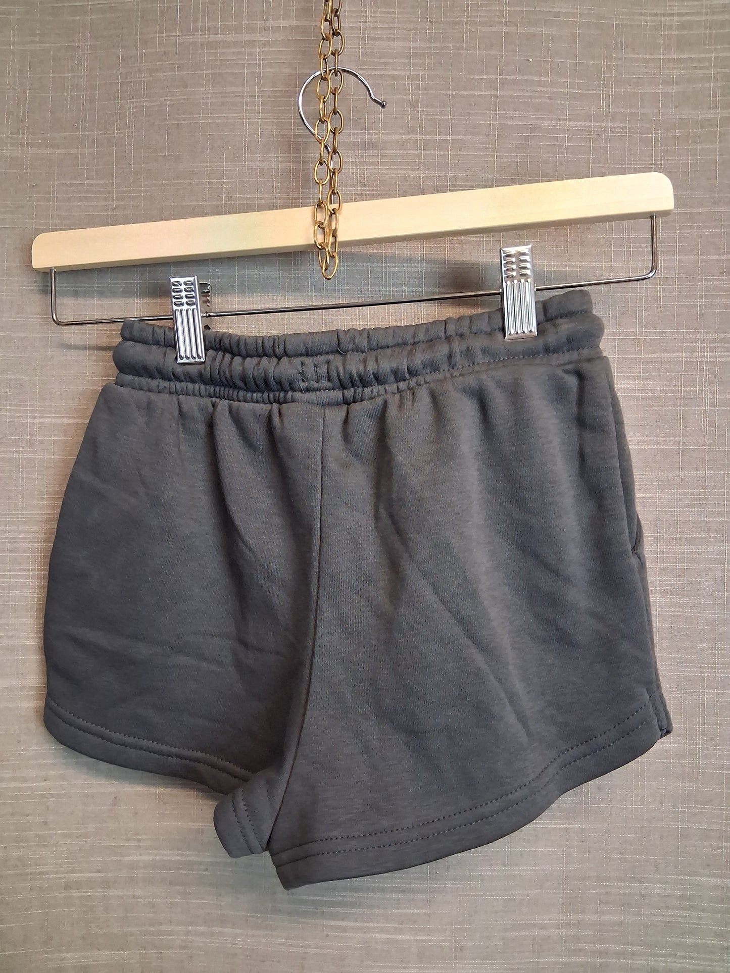 George Girls Grey Jersey Shorts Age 7-8 Years