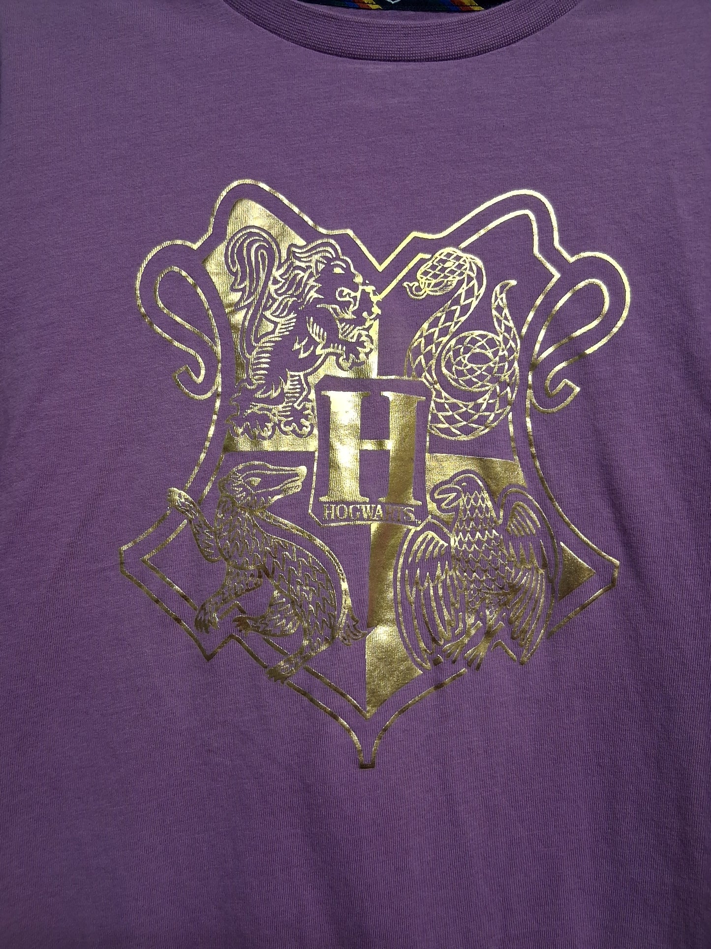 Harry Potter Marks & Spencer Lilac PJs Pyjamas 2 Piece Set Age 9-10 years