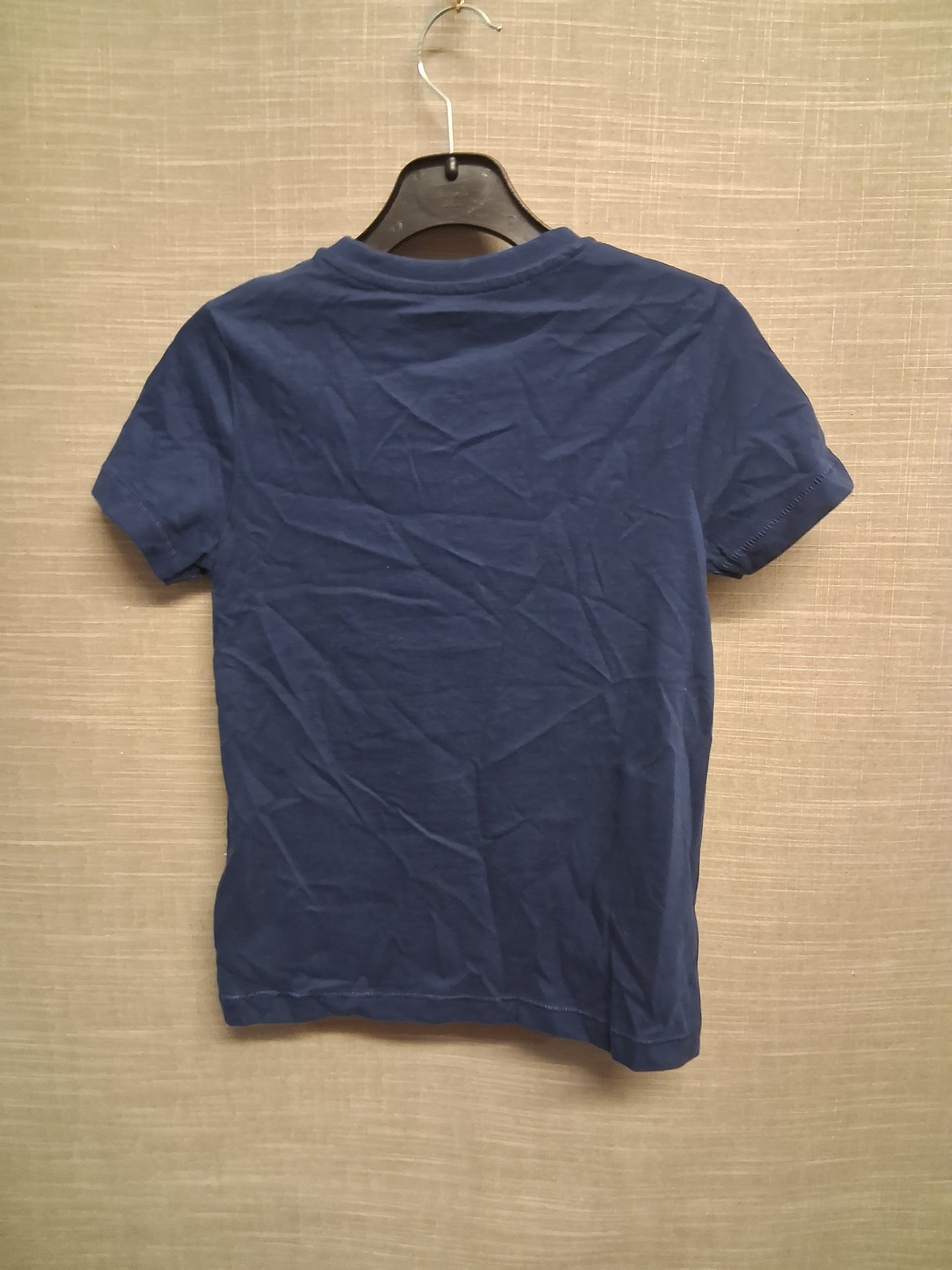 Marks and Spencer Blue Racing Car Short Sleeve T-Shirt Navy Age 6-7 Years
