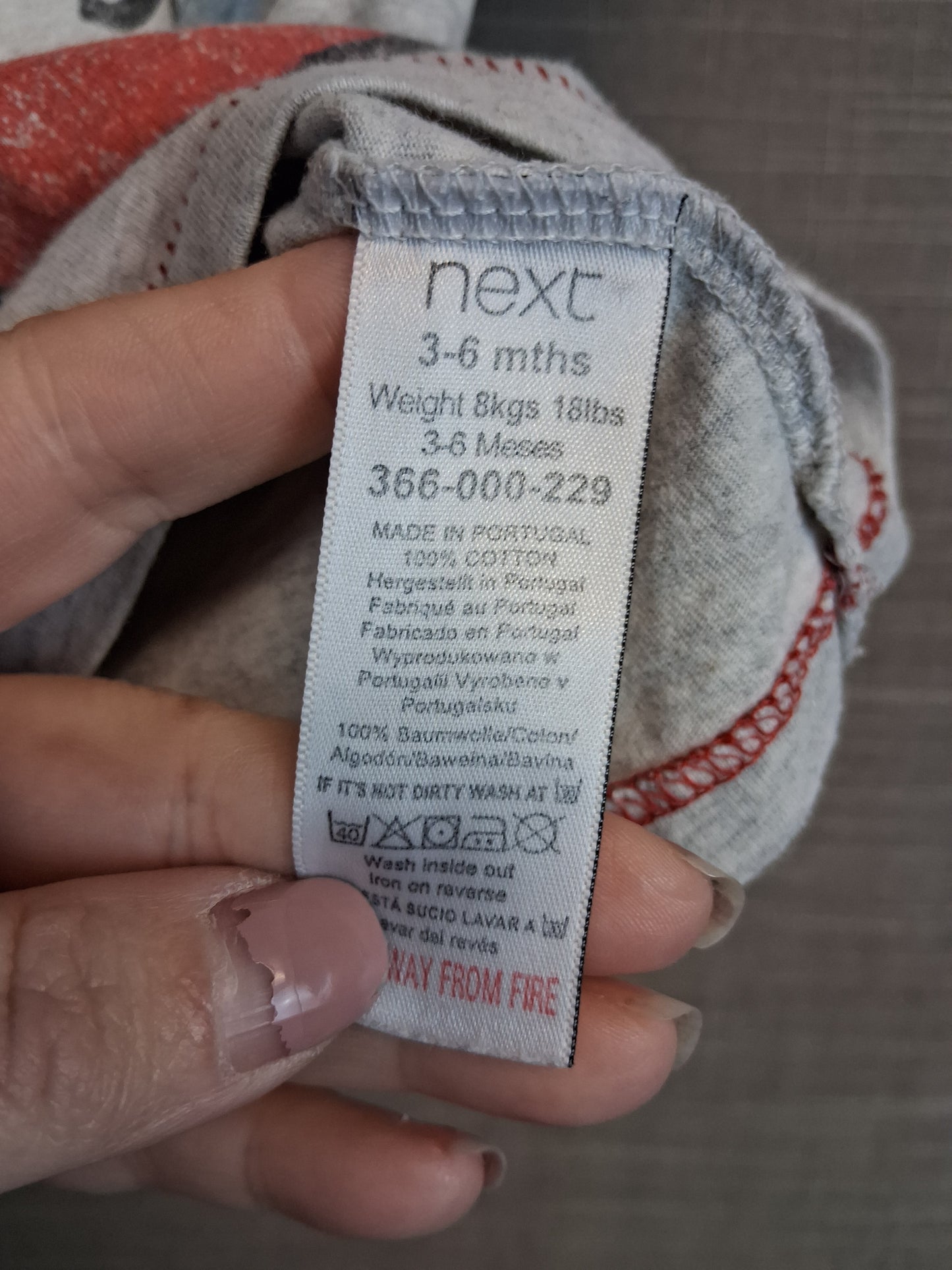 Next Disney Mickey Mouse T-Shirt Age 3-6 Months