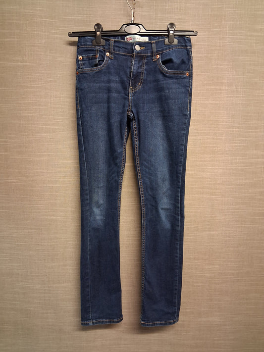 Levis 512 Slim Taper Leg Boys Denim Jeans Blue Age 12 Years