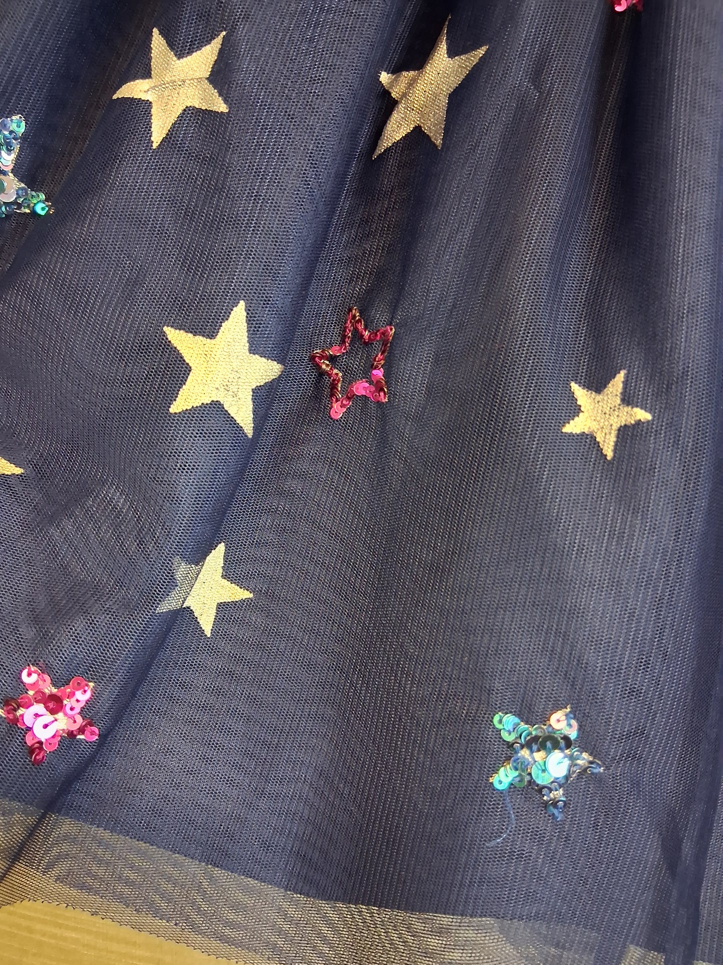 George Blue Star Tutu Skirt Age 8-9 Years