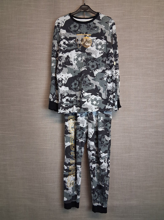 Next Boys Pyjamas Pjs 2 Piece Set Camouflage Print 11 Years