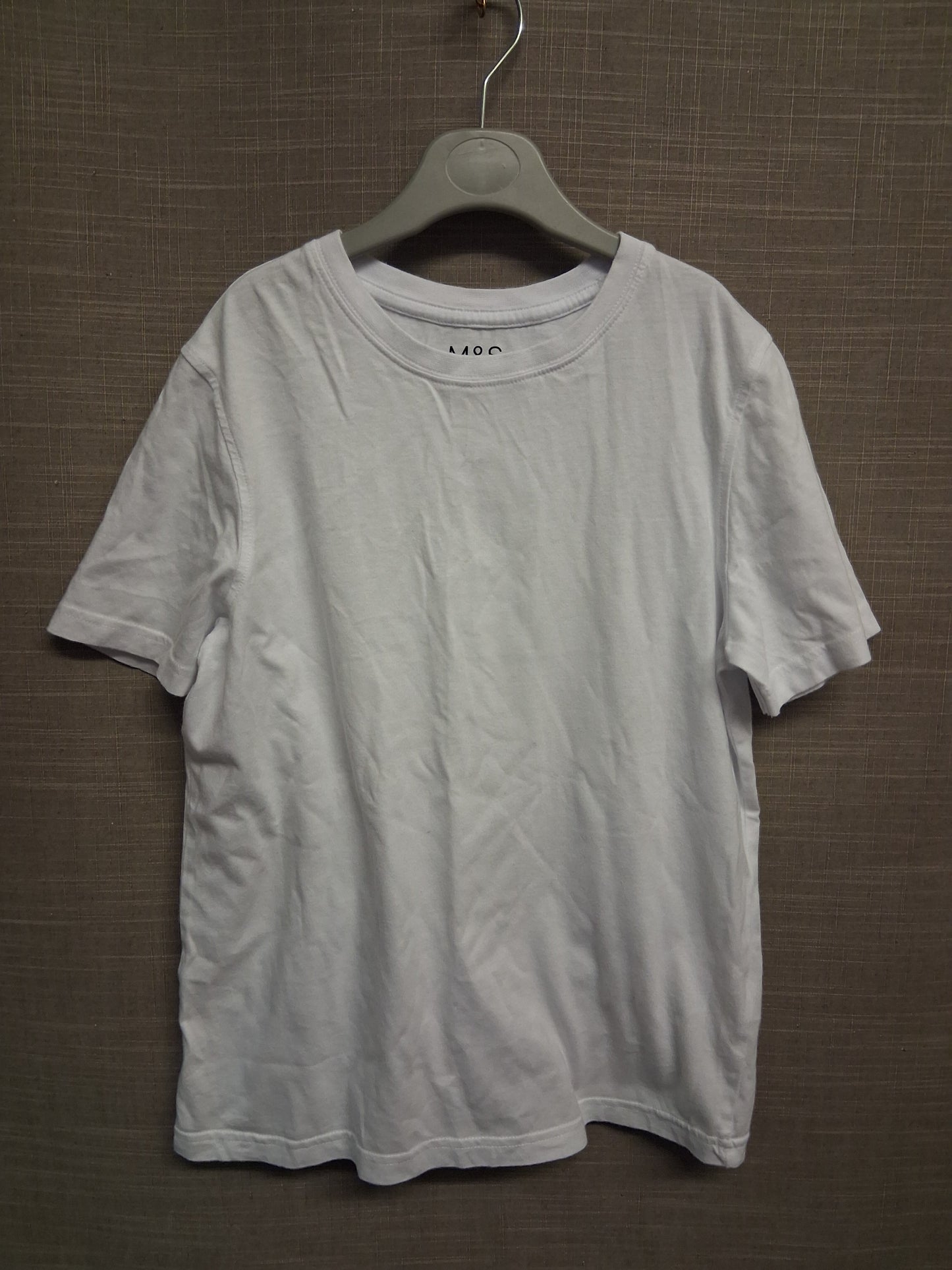 Marks and Spencer White Short Sleeve School Uniform PE T-Shirt Age 9-10 Years