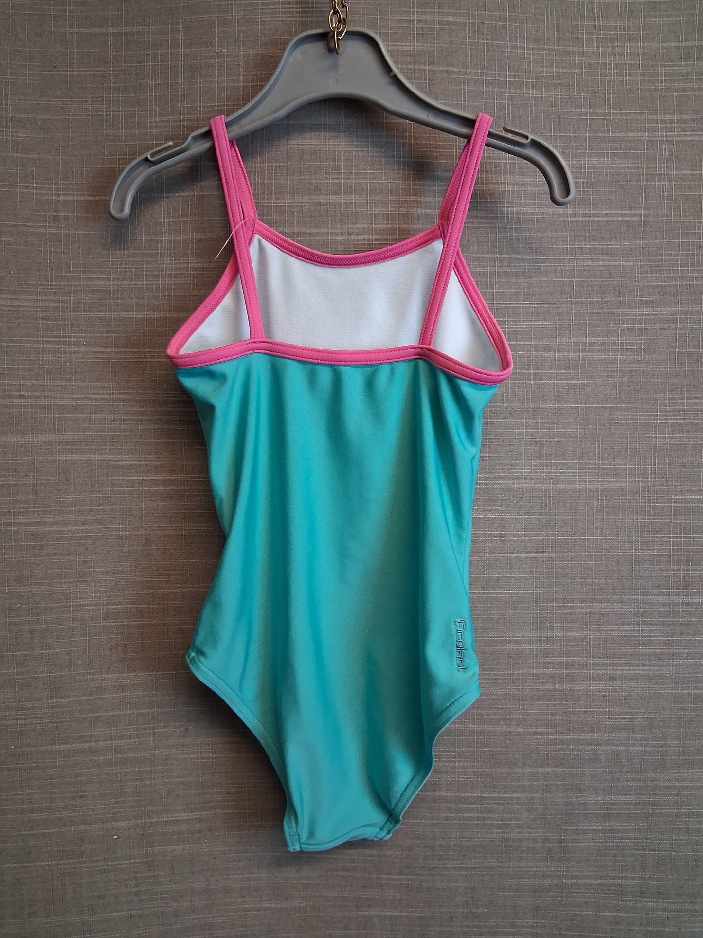 Zoggs Girls Unicorn Mermaid Swimsuit One Piece Green Age 5 Years
