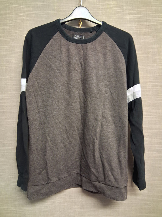 Next Boys Grey Blue Crew Neck Sweater Age 16 Years