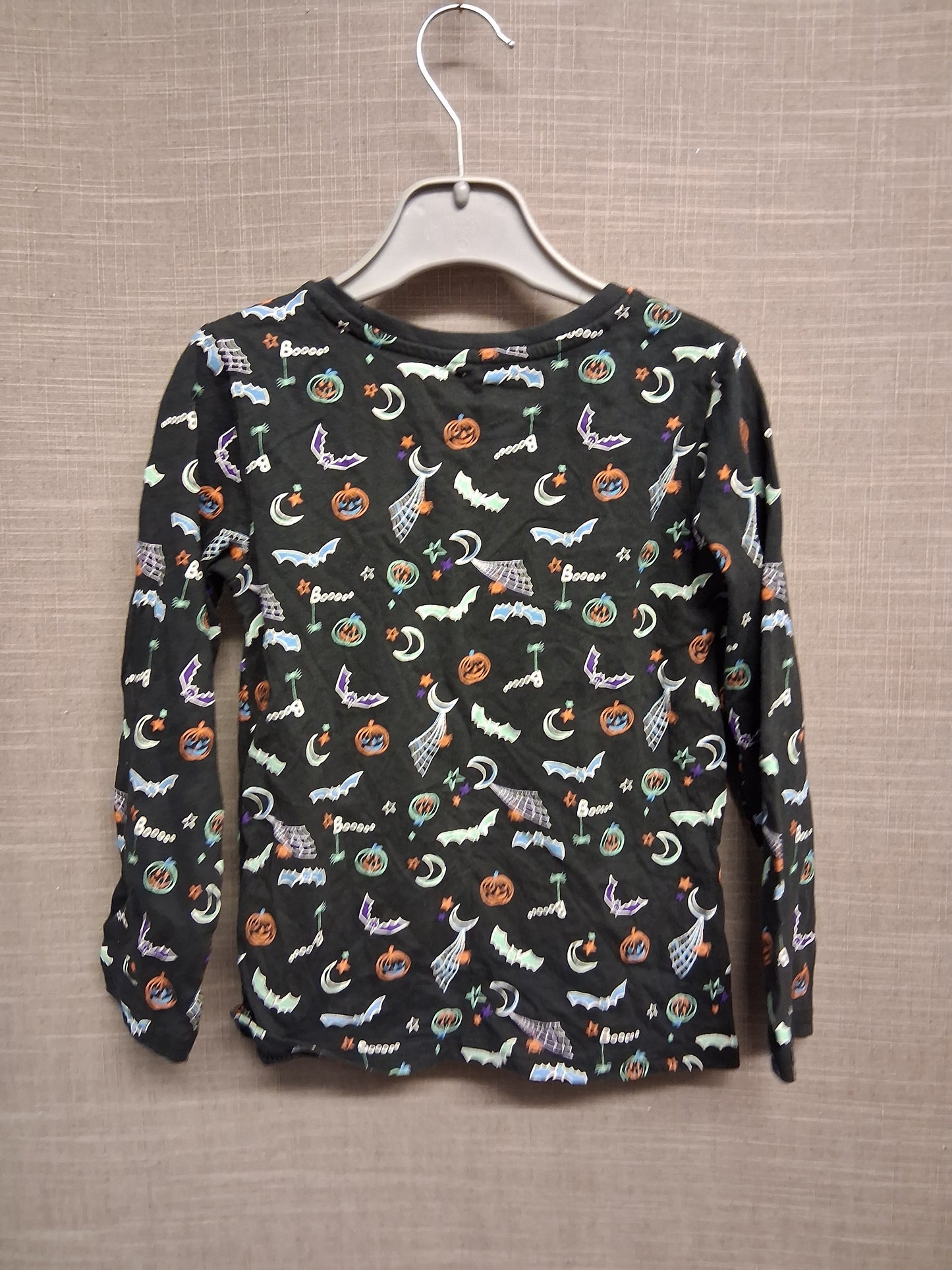 Nutmeg Halloween 'Fab-boo-lous' Boys Long Sleeve T-Shirt Black Age 5-6 Years