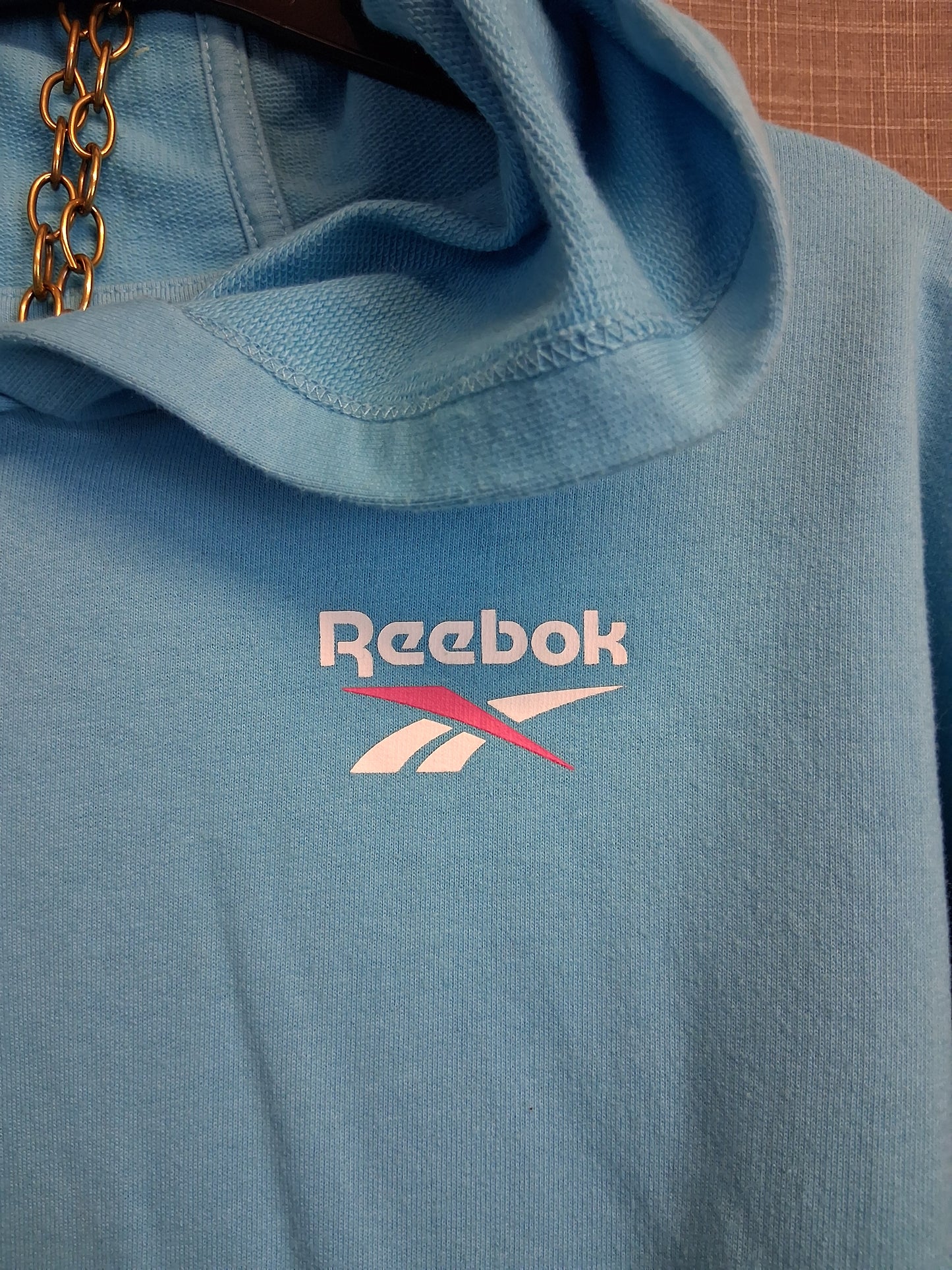 Reebok Girls Blue Lightweight Hoodie Age 14-15 Years