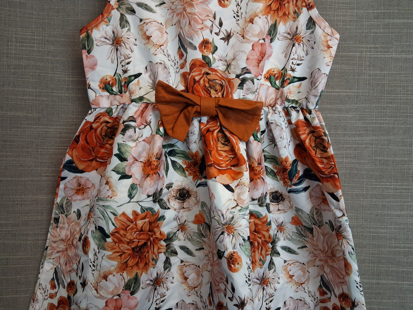 Shein Girls Sleeveless Dress Age 6 Years Multicolour Floral