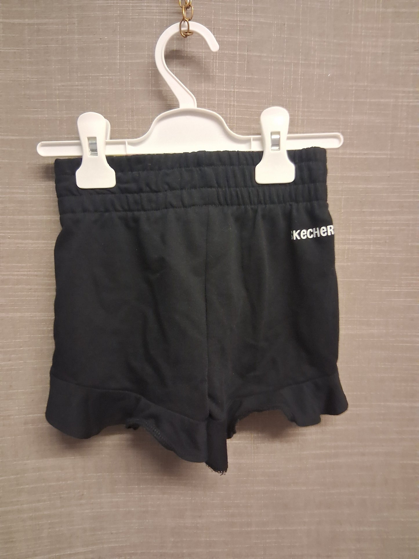 Skeckers Girls Black Jersey Shorts Age 5 Years