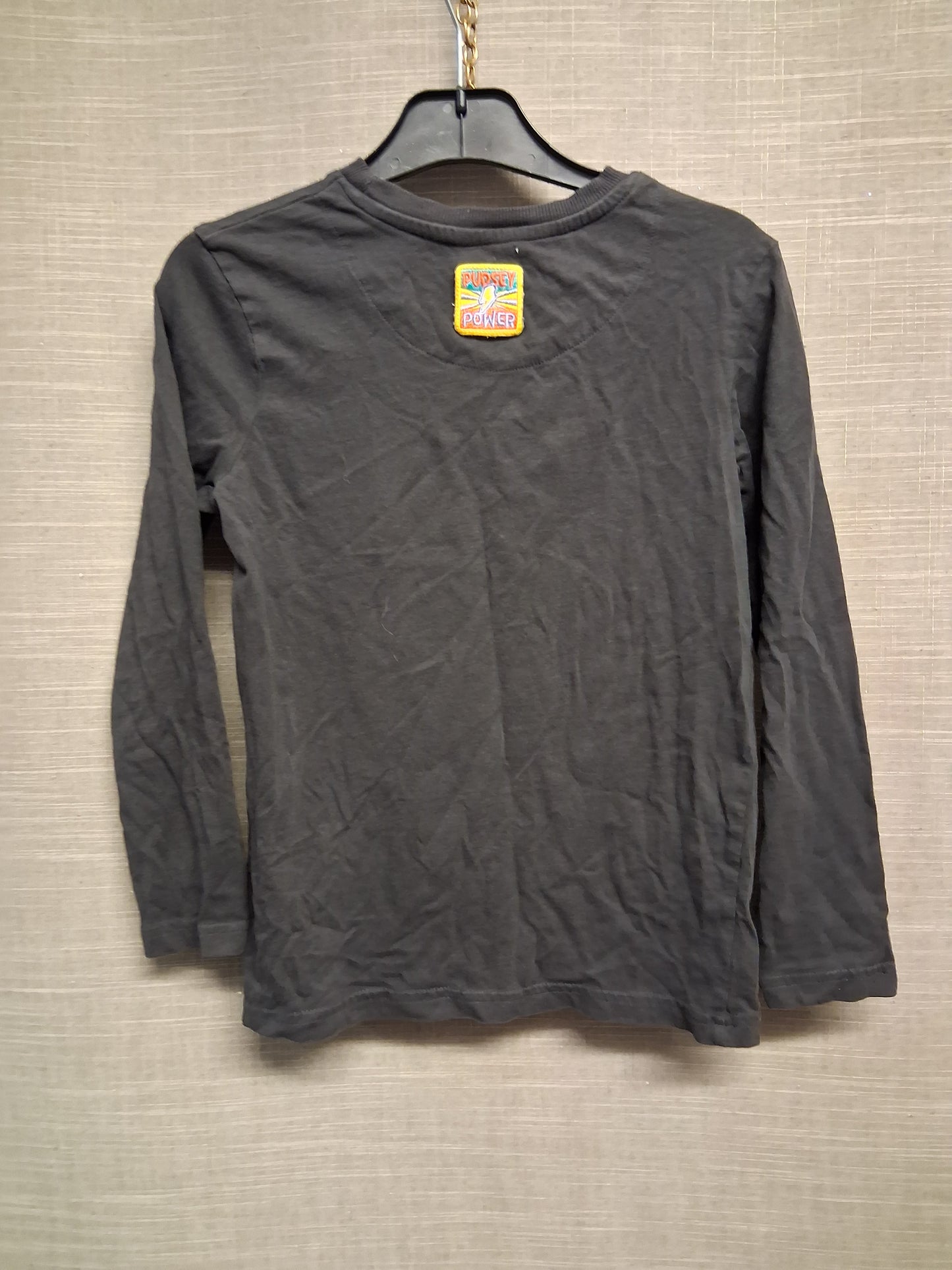 George Boys "Pudsey" Children in Need Black Long Sleeve T-Shirt Age 8-9 Years