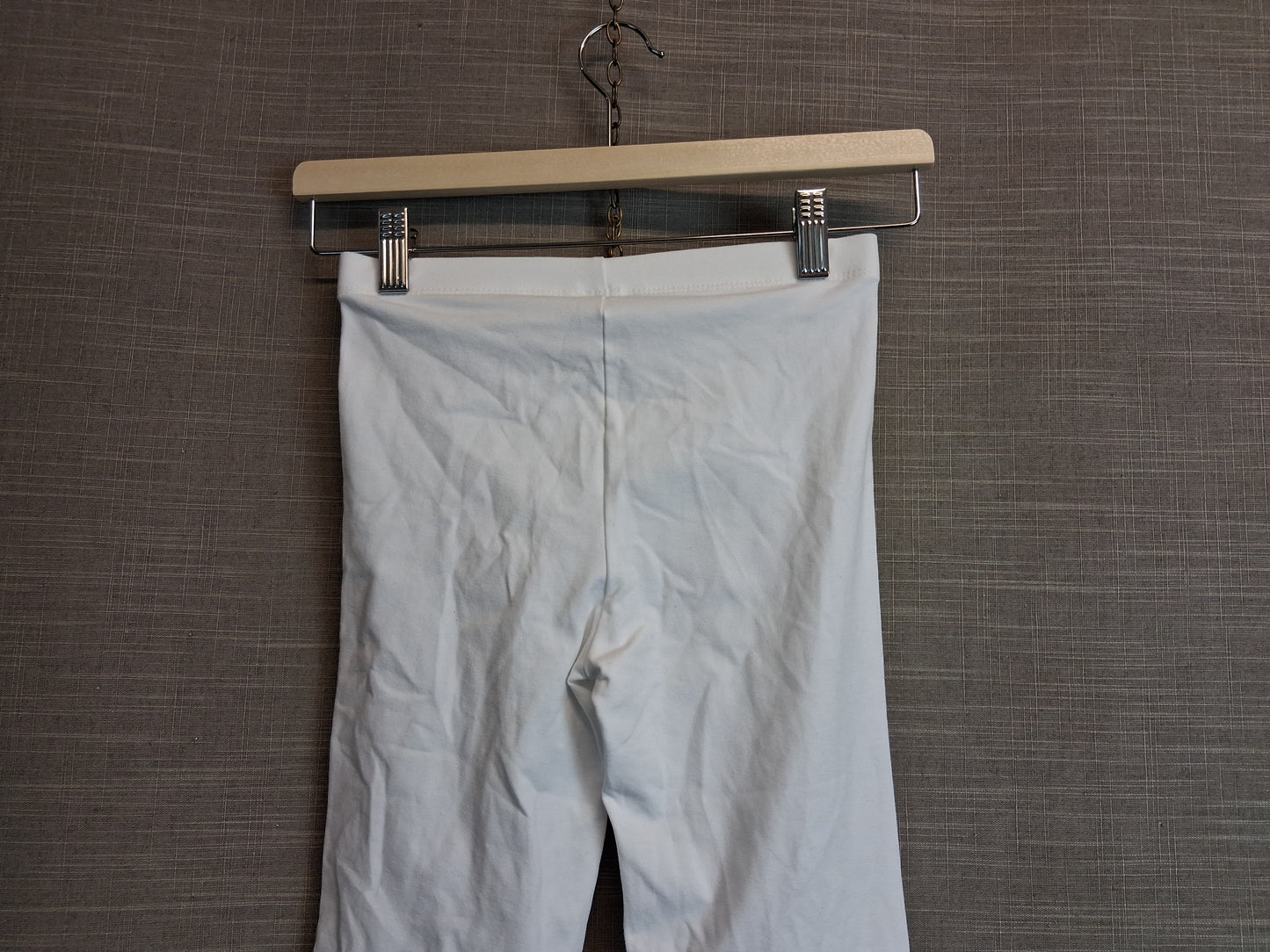George Girls White Jersey Leggings Age 9-10 Years