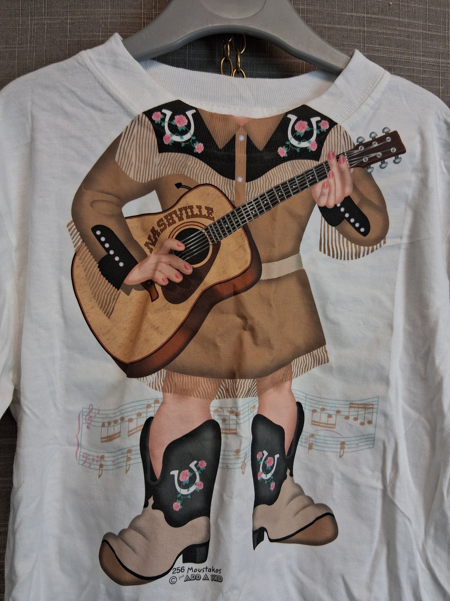 Add a Kid Cowgirl Western T-Shirt Age 4 Years Graphic Print