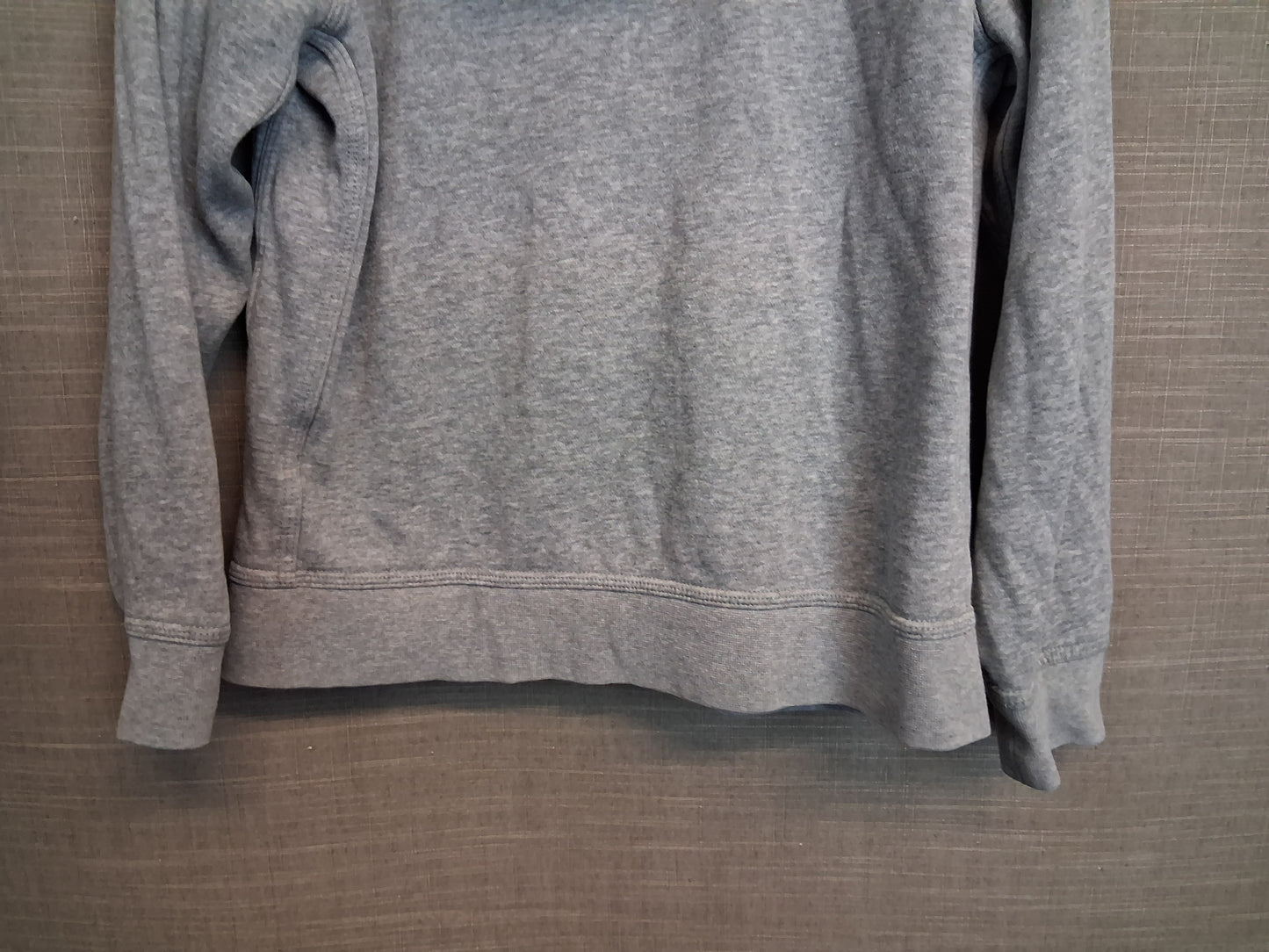 Nike Boys Full Zip Grey Jersey Hoodie Jacket Age 10-12 Years