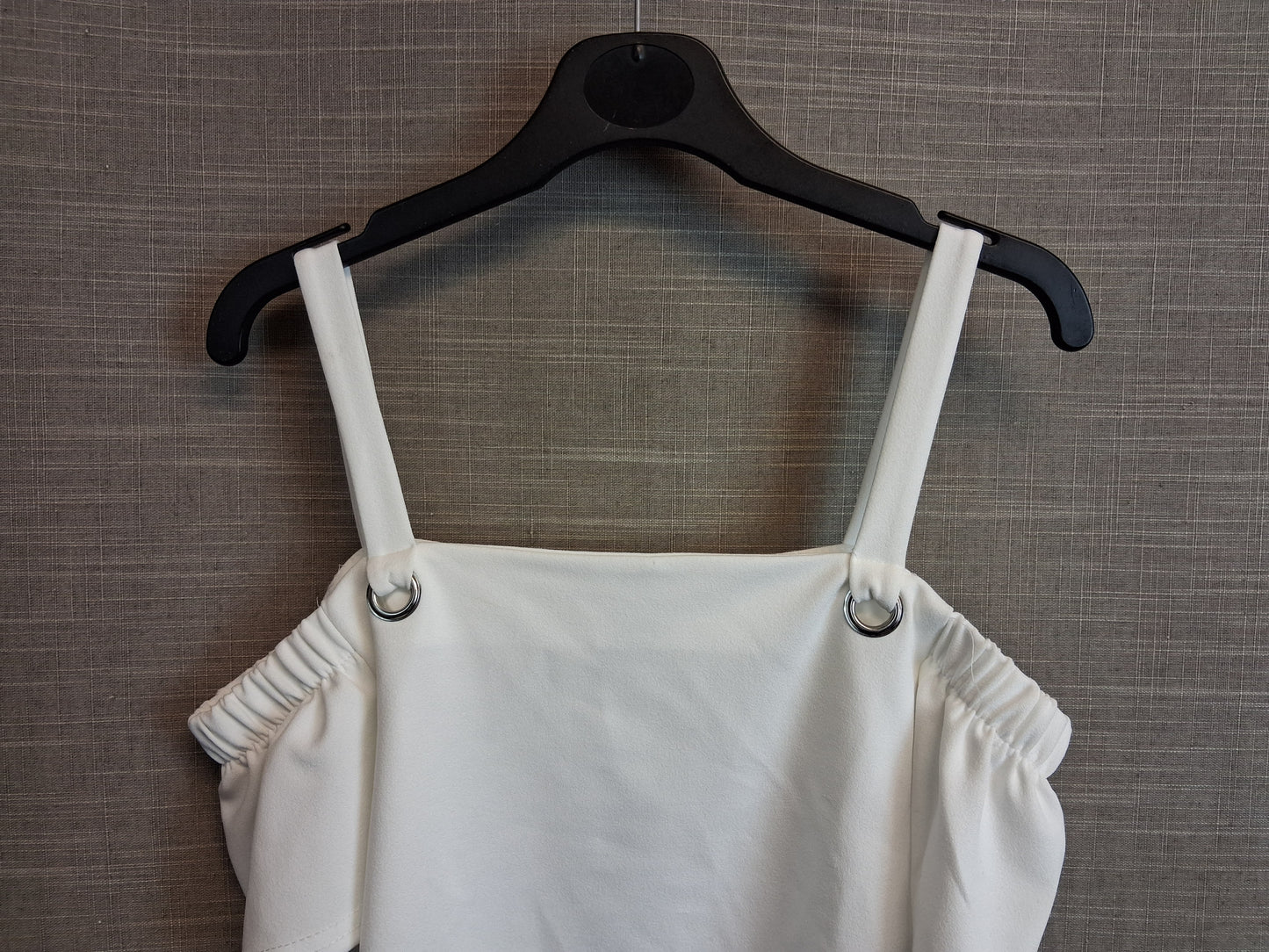 New Look Girls White Cold Shoulder Top Age 10-11 Years New
