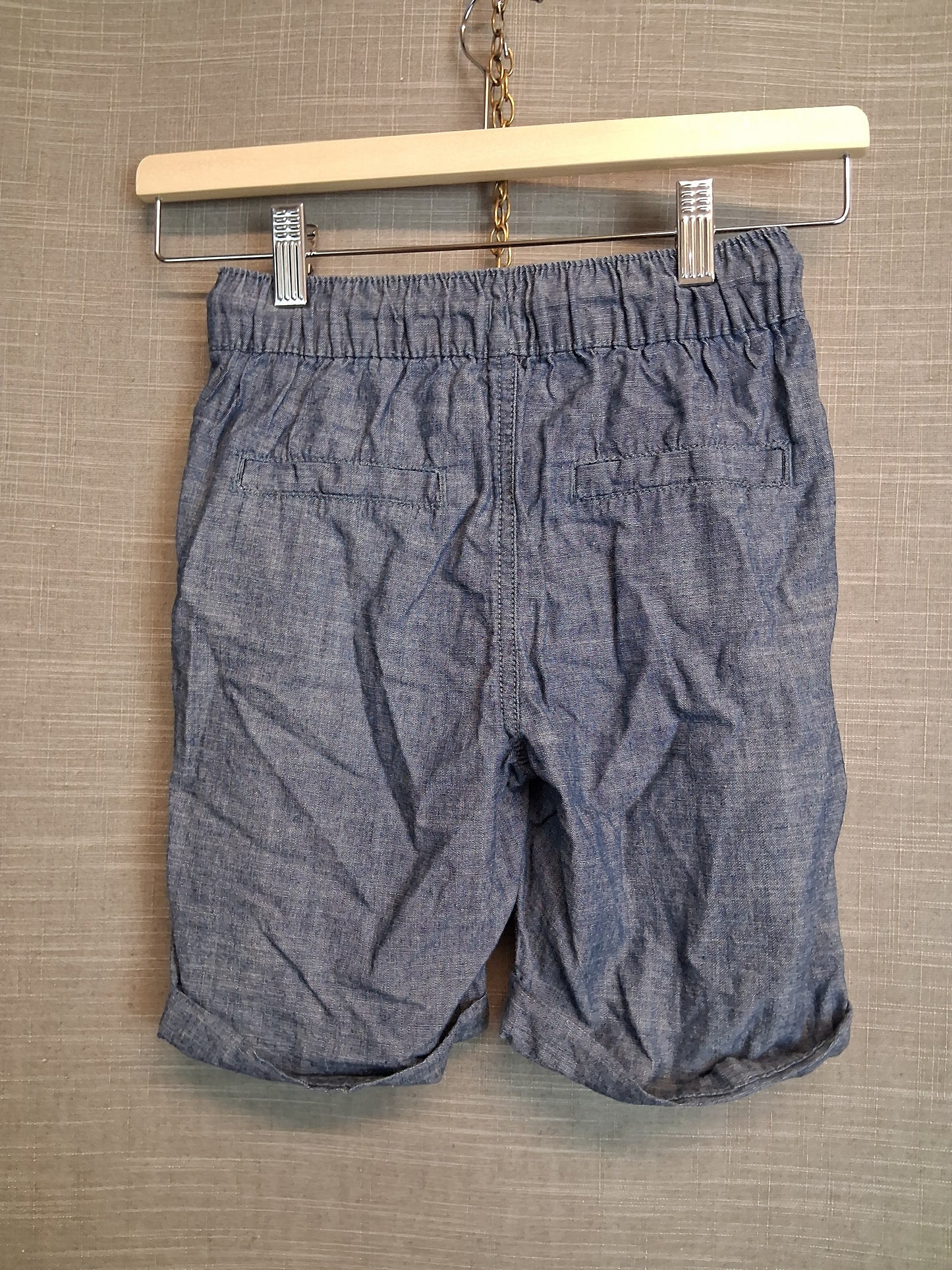 Nutmeg Boys Blue Denim Style  Chino Shorts Age 7-8 Years