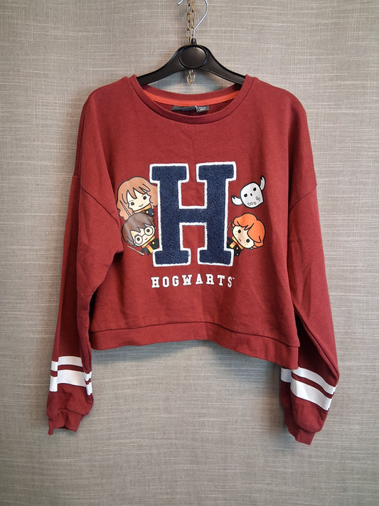 Primark Harry Potter Girls Burgundy Sweater Age 11-12 Years