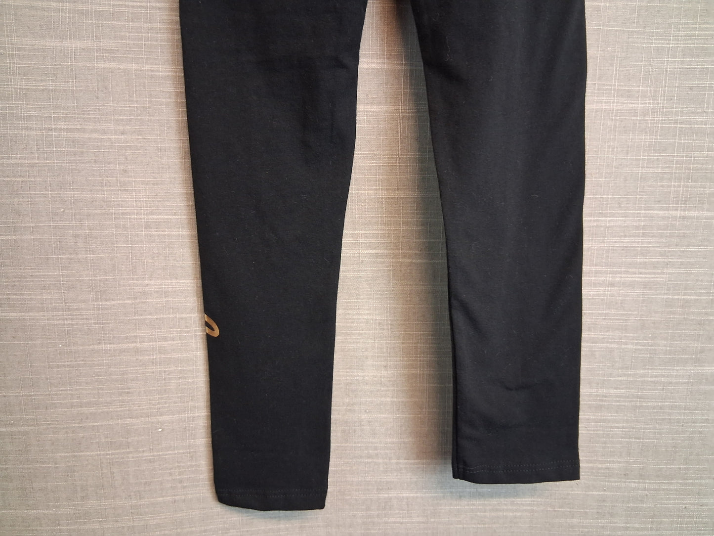 River Island Girls Black Leggings Jersey Age 7-8 Years