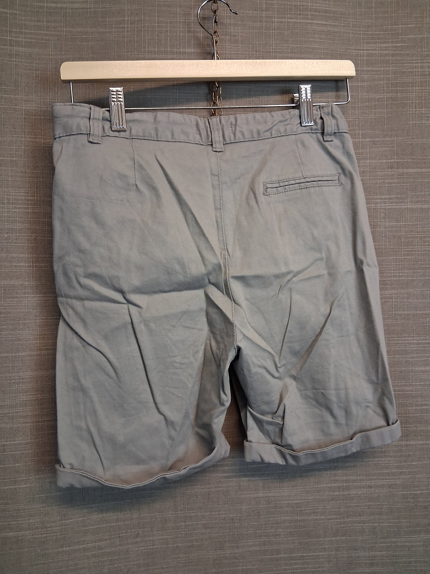 Primark Boys Grey Shorts Age 12-13 Years 100% Cotton