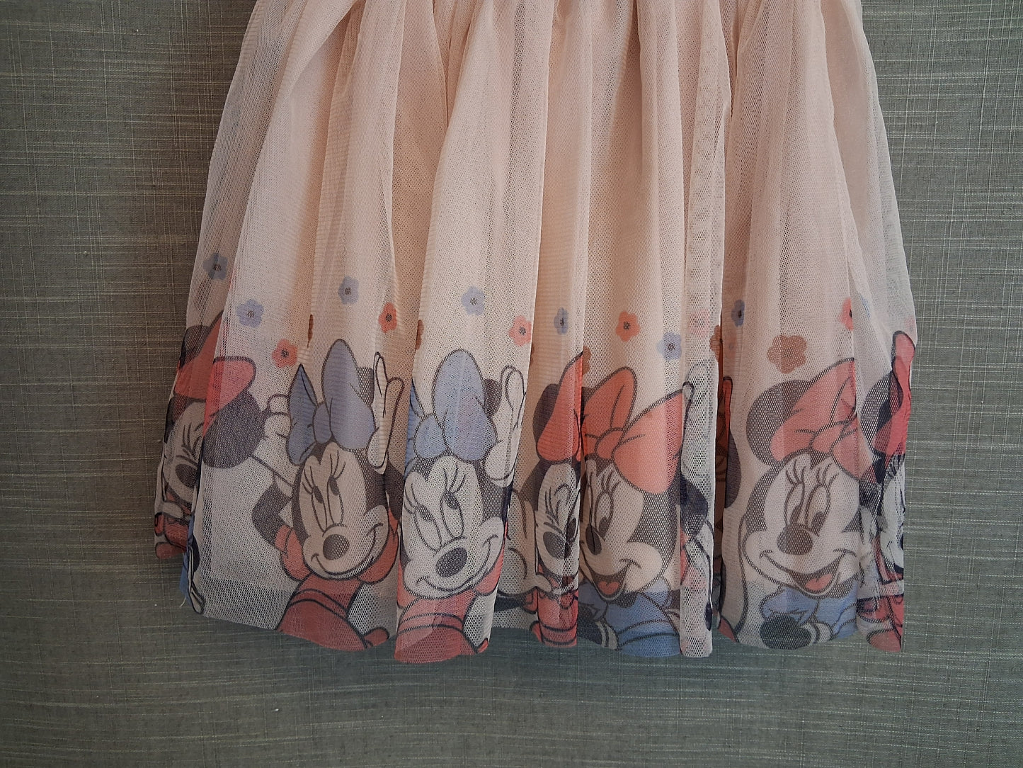 Disney Minnie Mouse TuTu Skirt Age 7-8 Years Pale Pink